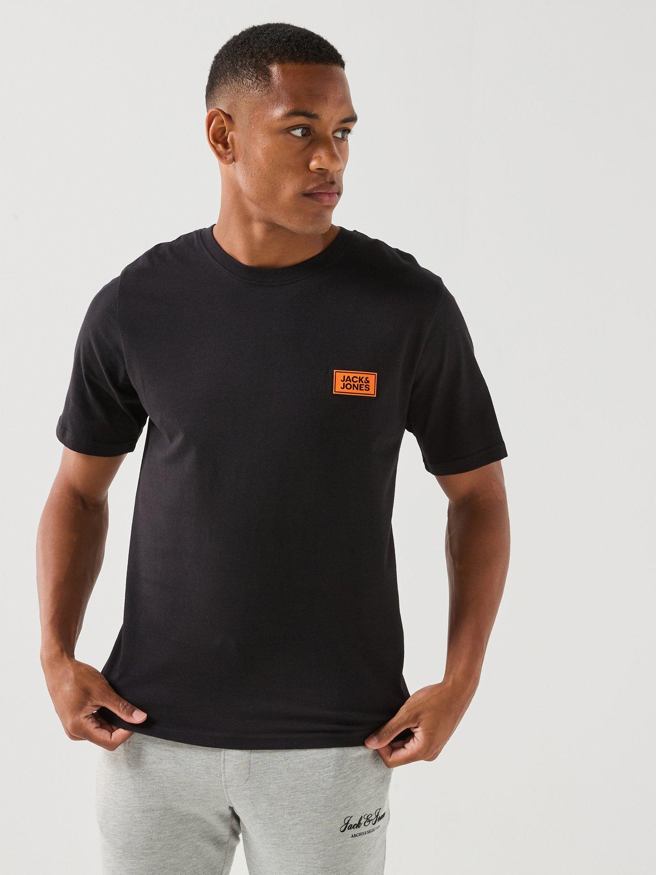 Image 1 of 6 of Jack & Jones Rush T-Shirt - Black
