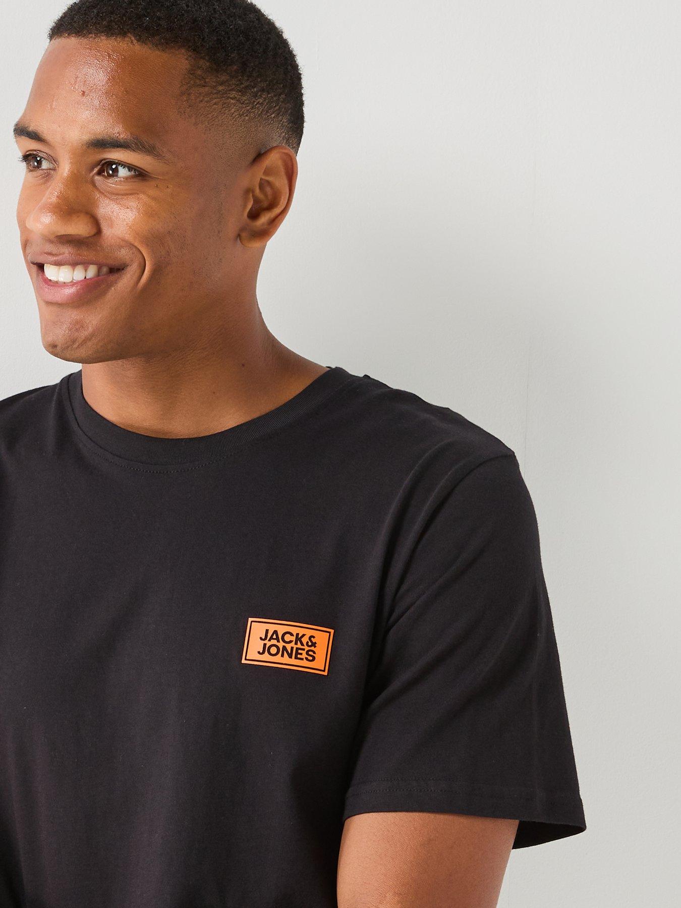 Image 4 of 6 of Jack & Jones Rush T-Shirt - Black
