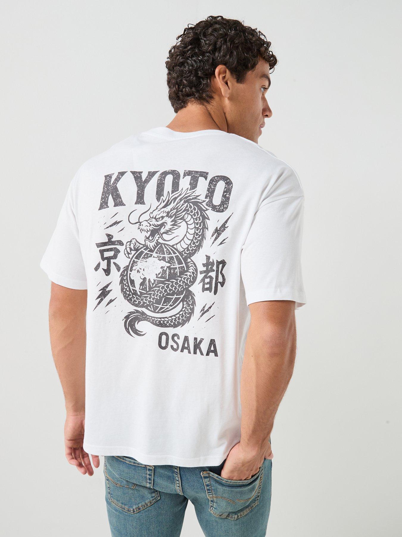 Image 2 of 5 of Jack & Jones Graphic Print T-Shirt - Bright White