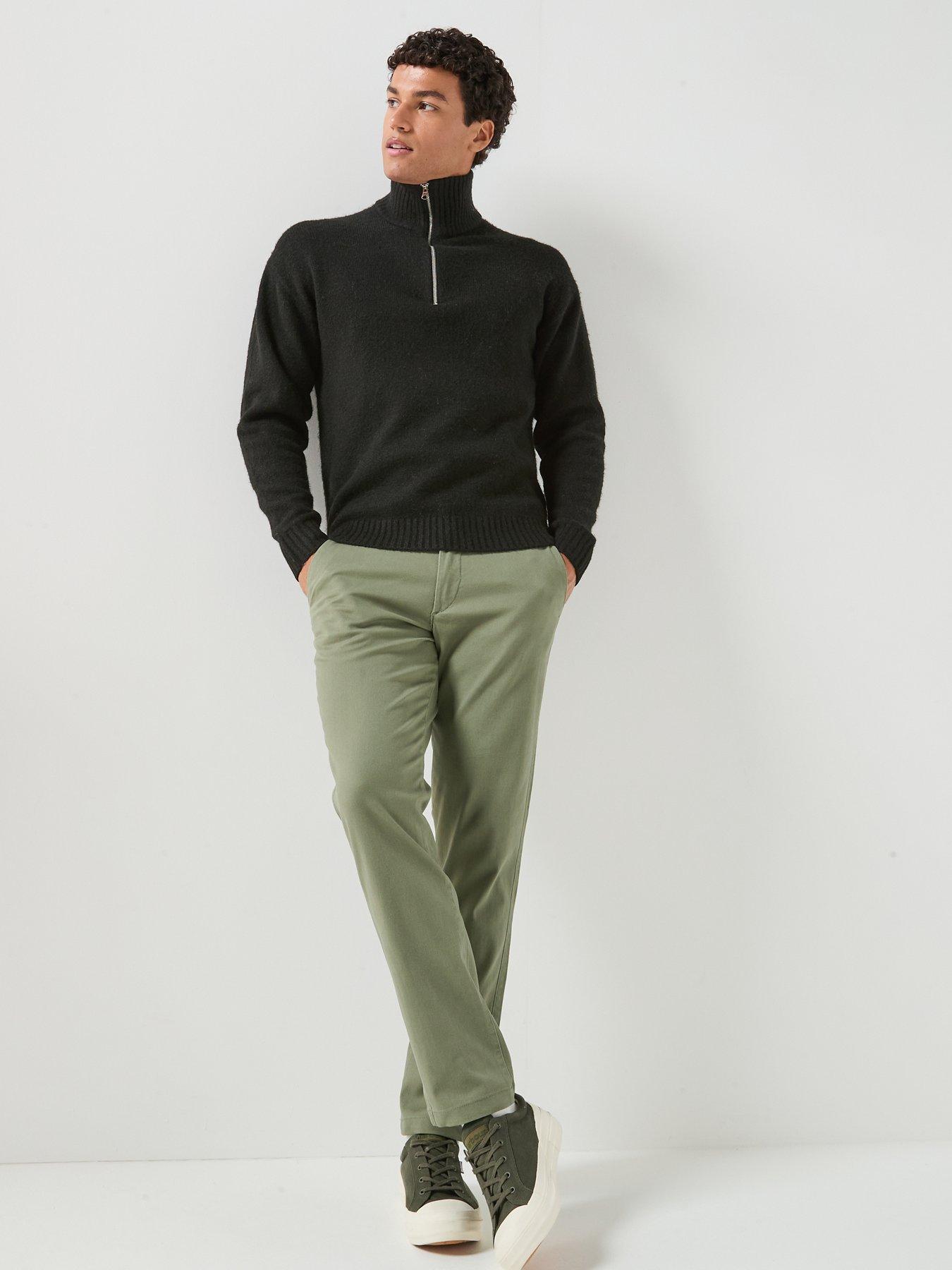 Image 3 of 5 of Jack & Jones Jack &amp; Jones Soho Ollie Half Zip Knitted Jumper