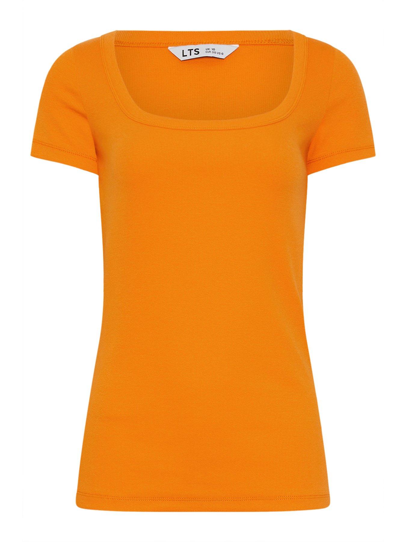 Image 5 of 5 of Long Tall Sally Tall Square Neck Rib T-shirt