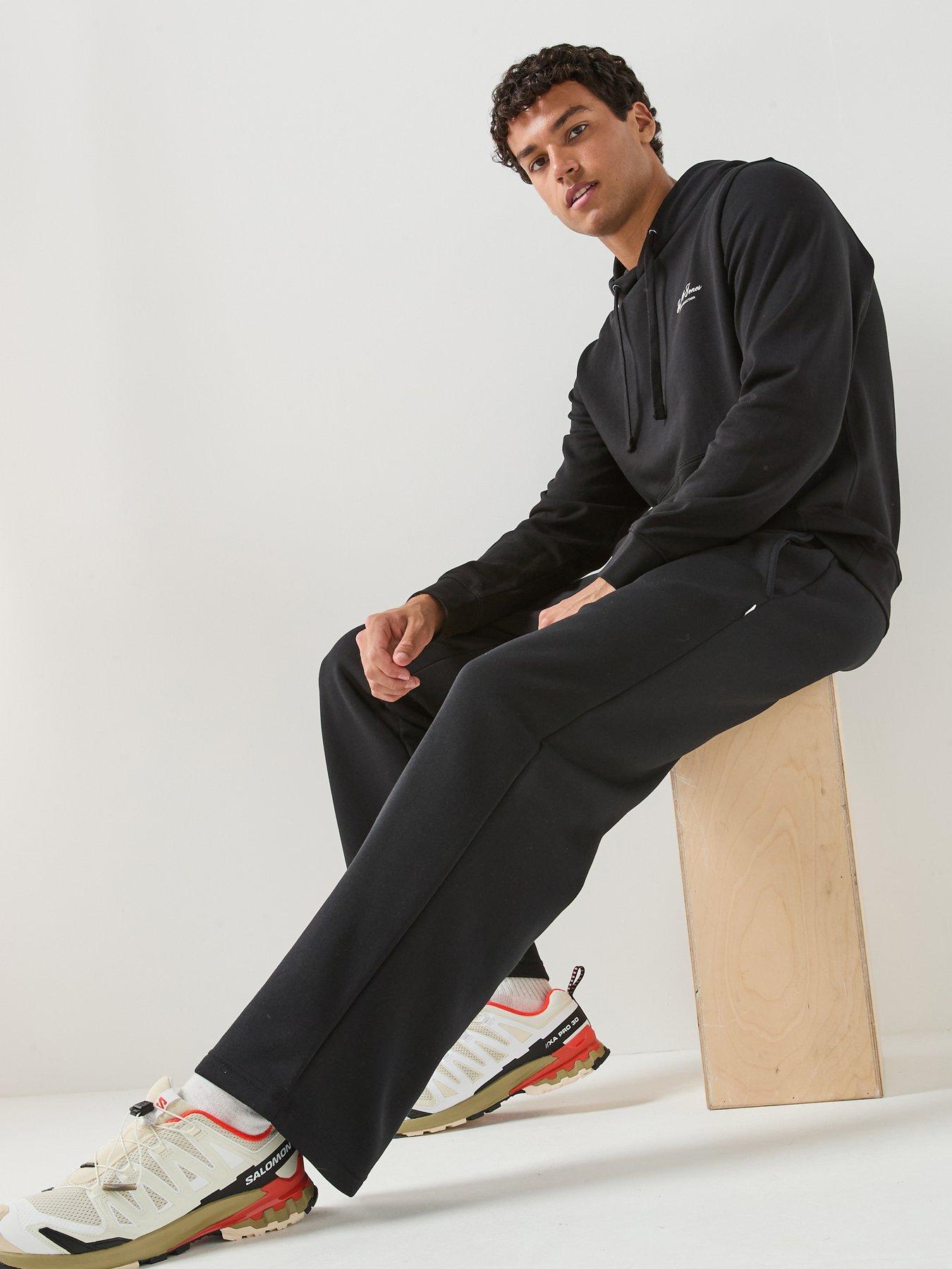 Jack & Jones Bill Bradley Straight Leg Joggers - Black