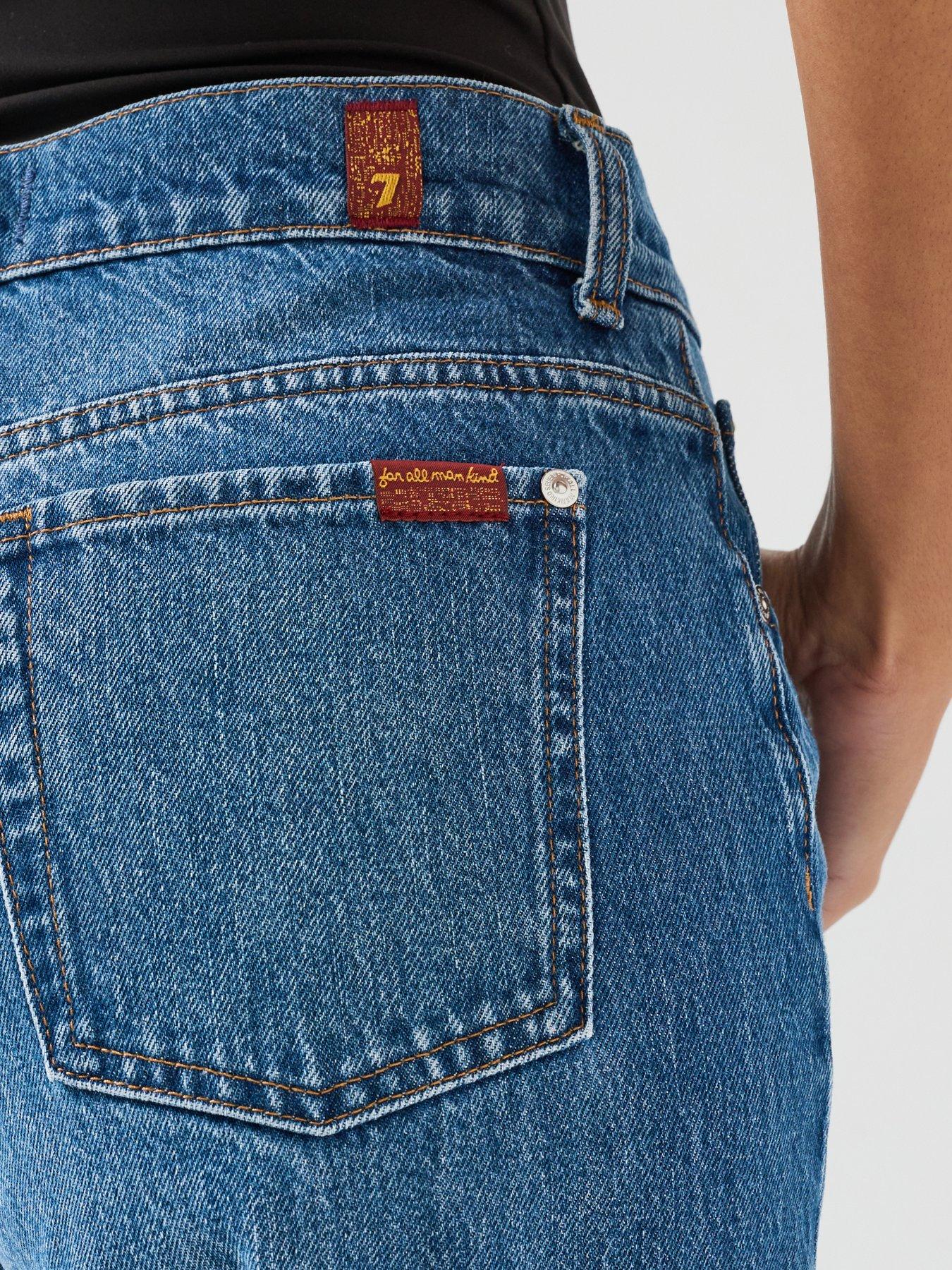 Image 5 of 6 of 7 FOR ALL MANKIND Rigid Tess Trouser&nbsp;- Blue