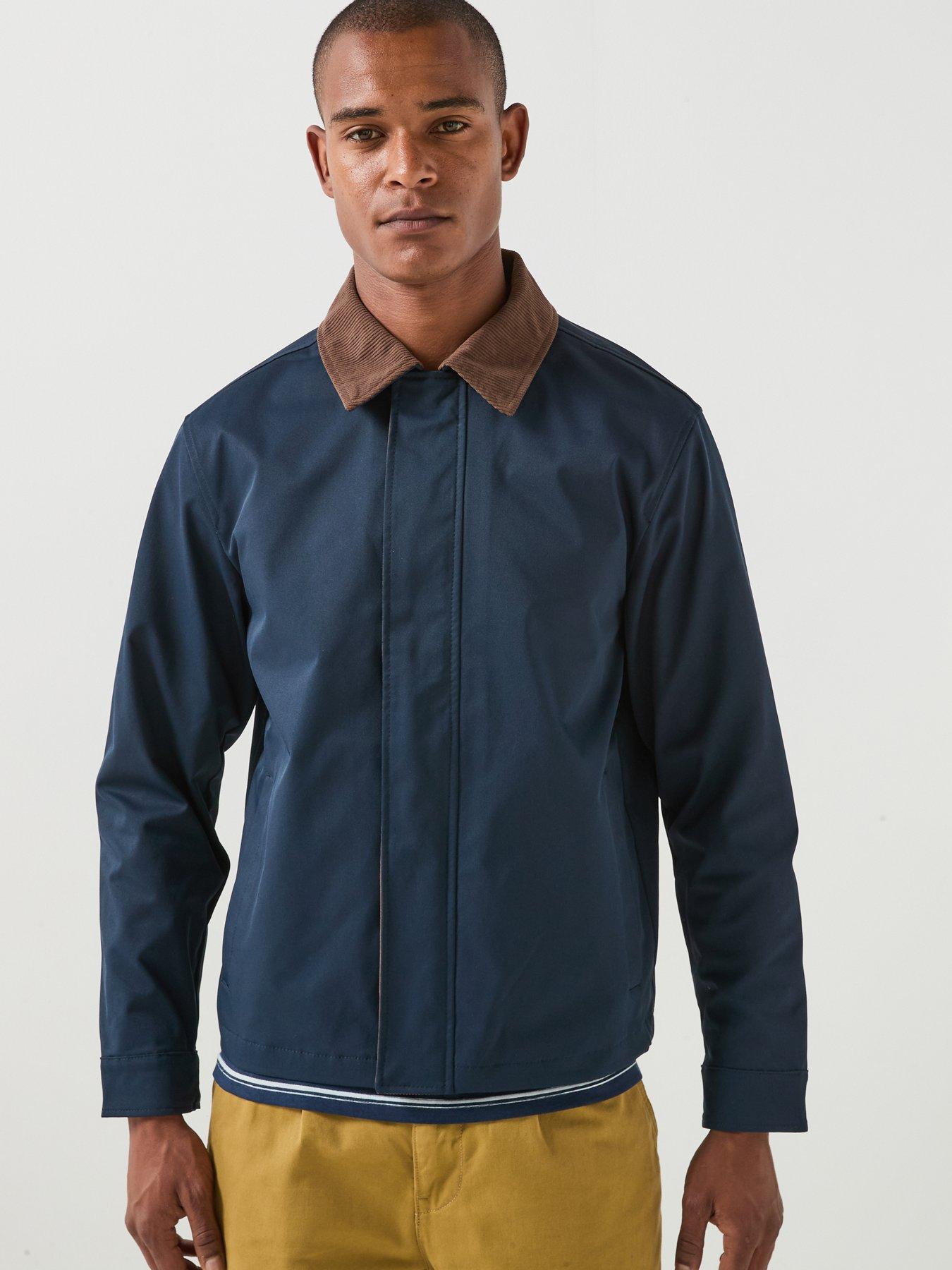 Image 5 of 6 of Jack & Jones Men's Worker Jacket with Spread Collar - Sky Captain