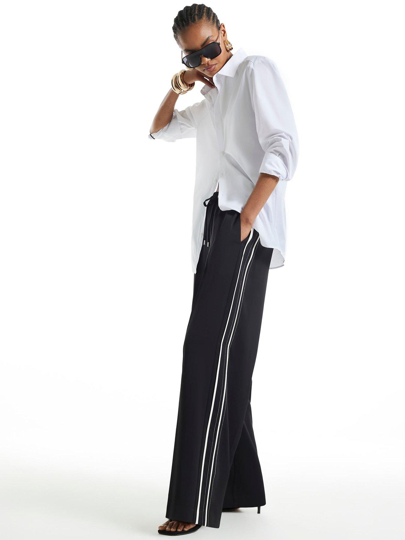 Image 1 of 6 of River Island Stitch Side Stripe Jogger