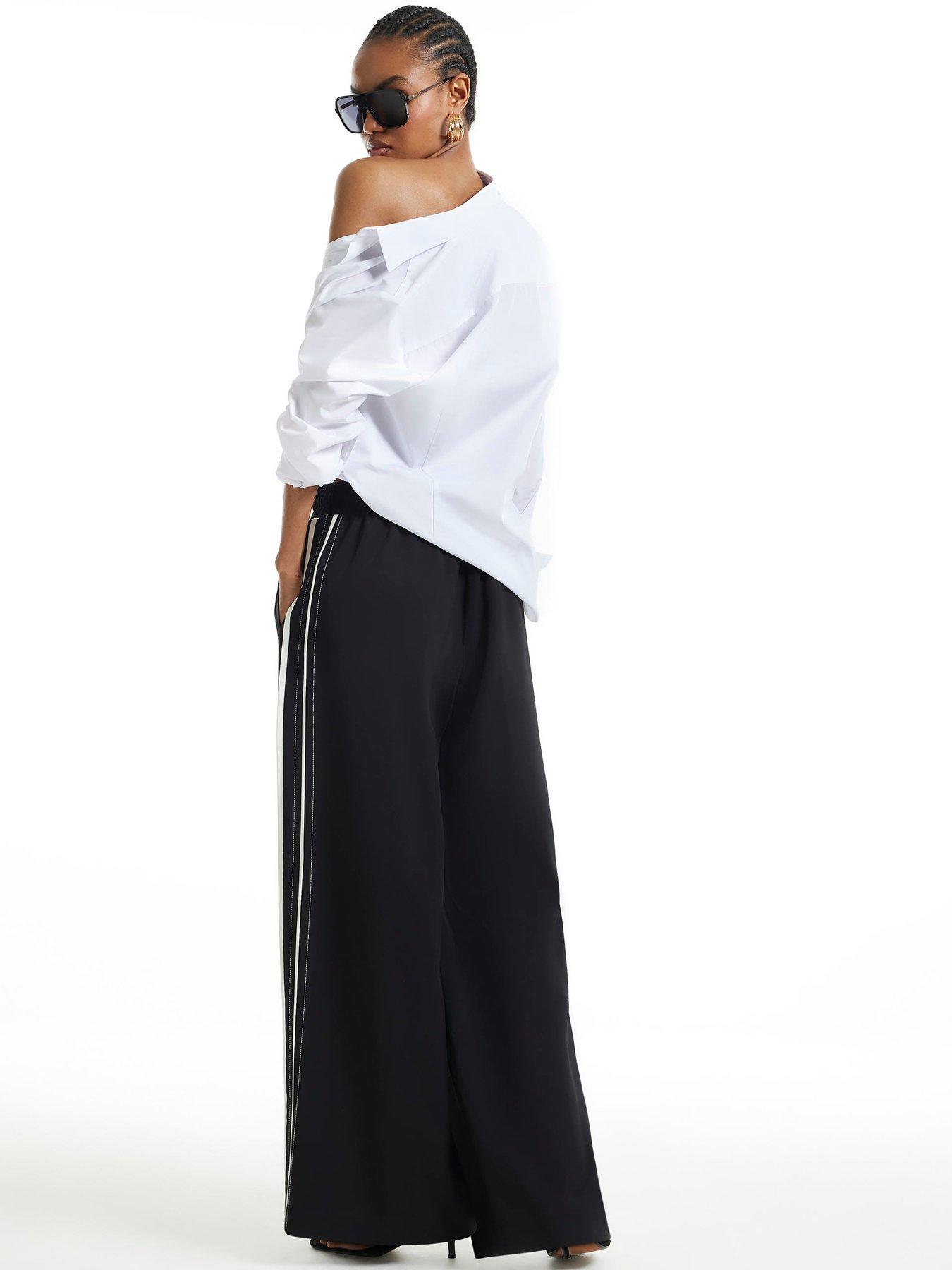 Image 2 of 6 of River Island Stitch Side Stripe Jogger