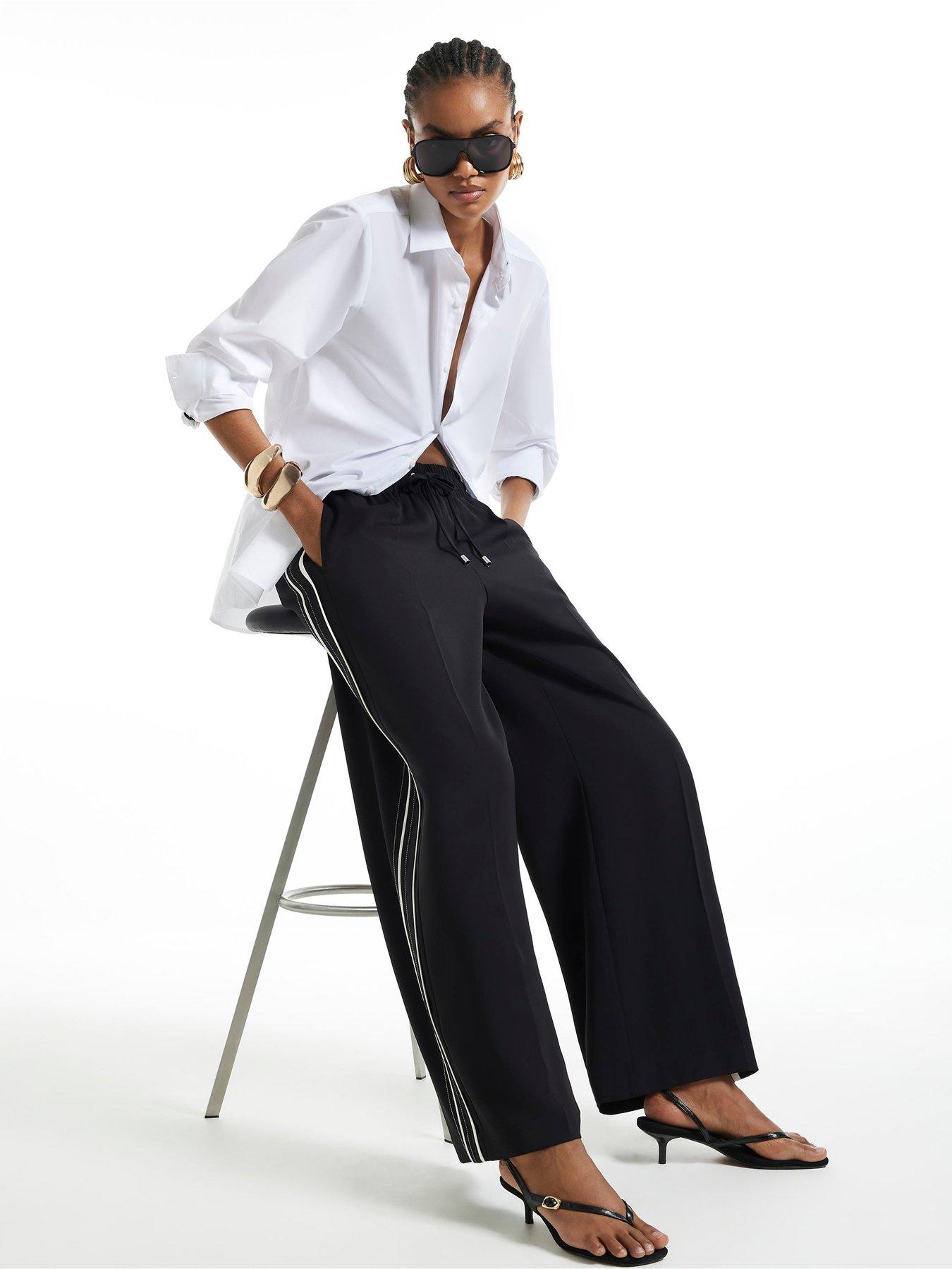 Image 3 of 6 of River Island Stitch Side Stripe Jogger