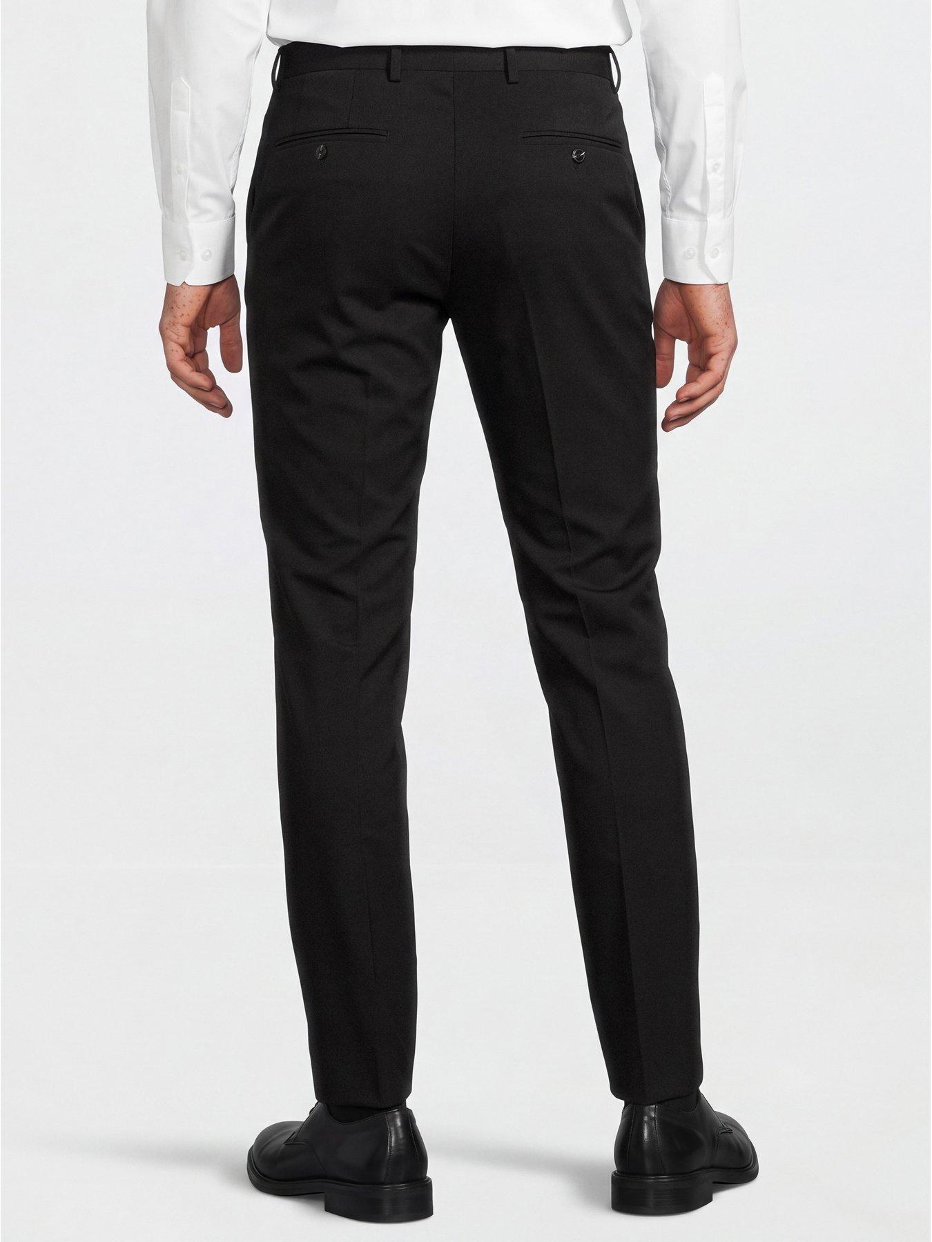 Image 2 of 6 of Jack & Jones Mens Franco Suit Trouser - Black
