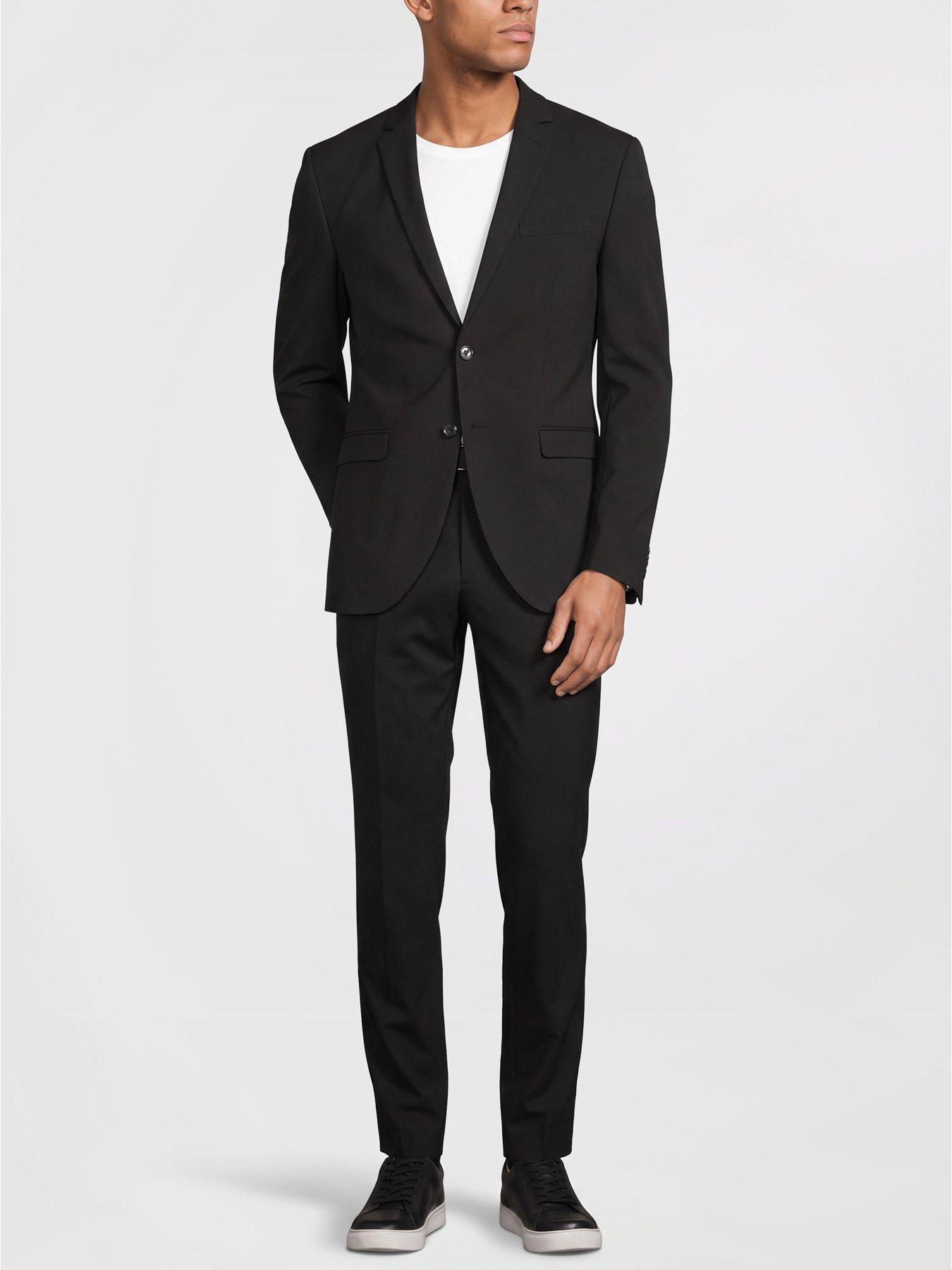 Image 5 of 6 of Jack & Jones Mens Franco Suit Trouser - Black