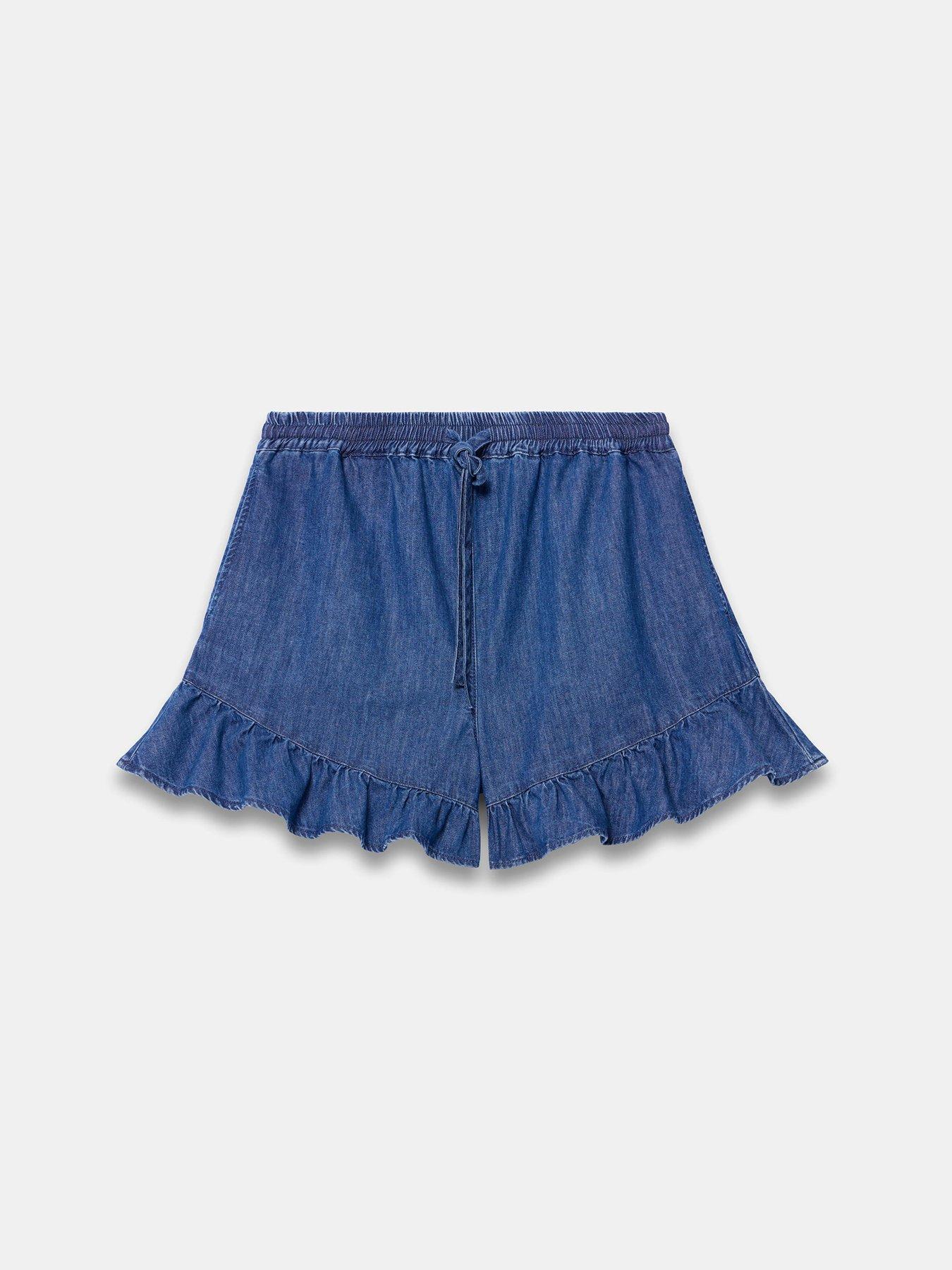 mint-velvet-mid-indigo-denim-ruffle-shortdetail