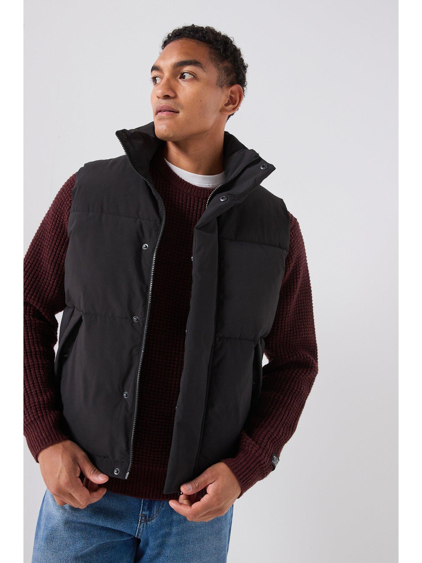 Jack & Jones Soho Padded Gilet - Black
