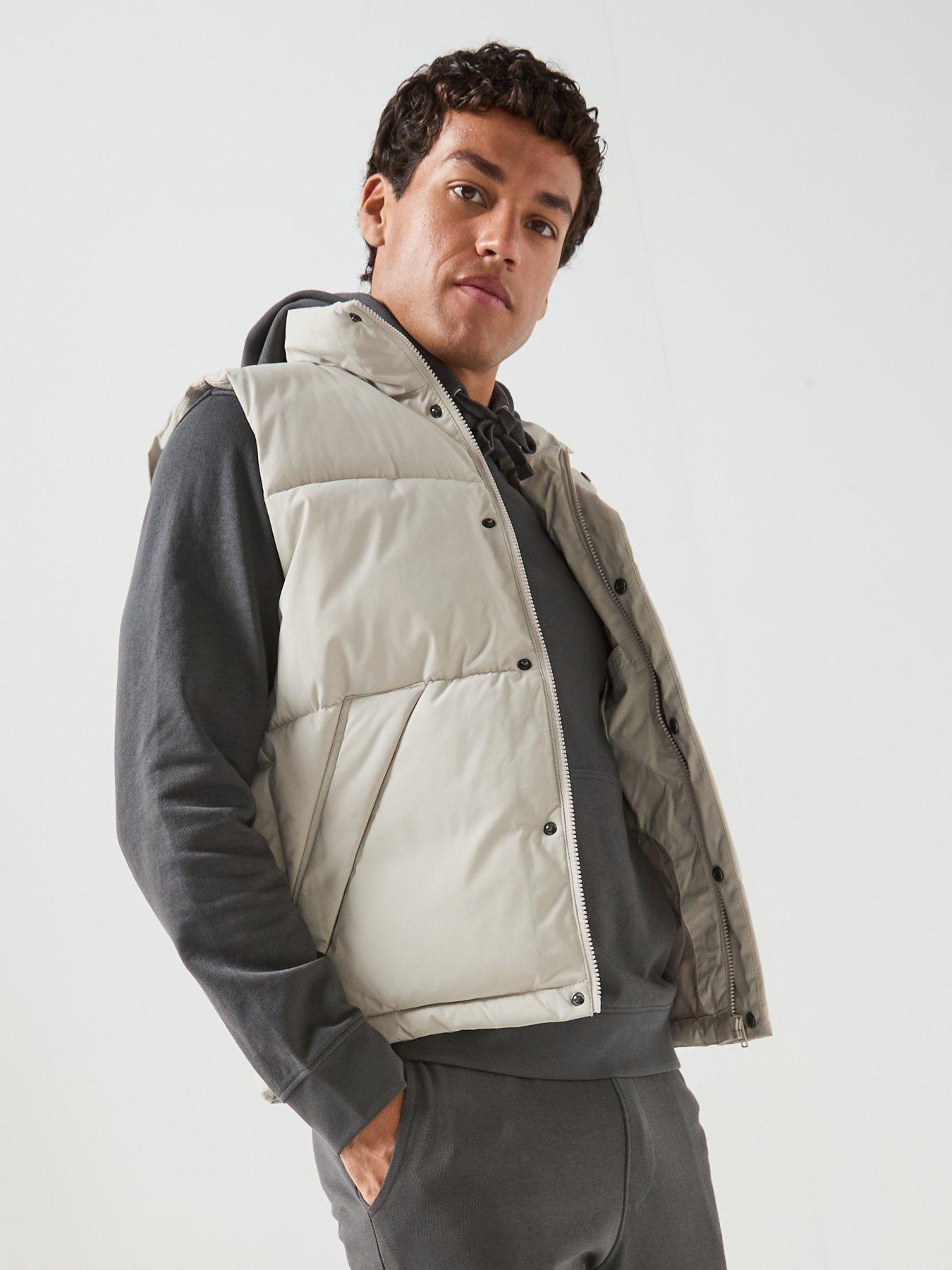 Image 1 of 6 of Jack & Jones Soho Padded Gilet - Dove