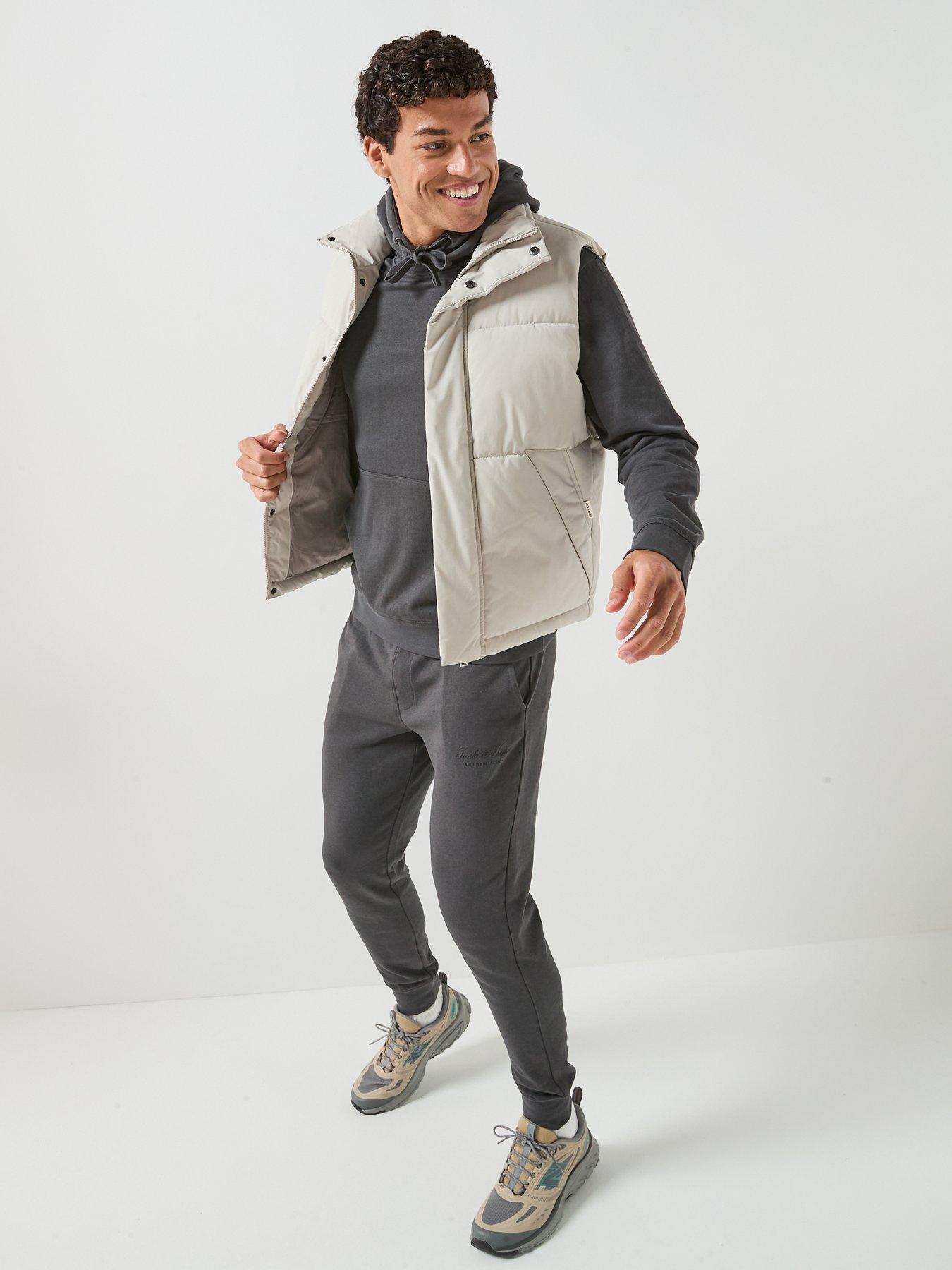 Image 3 of 6 of Jack & Jones Soho Padded Gilet - Dove