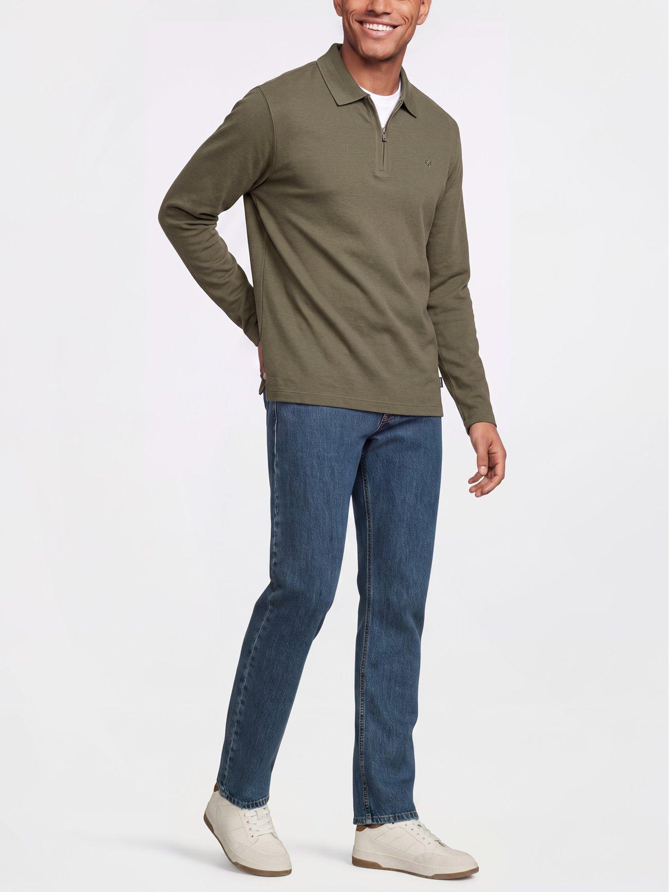 Image 4 of 5 of Jack & Jones Jack &amp; Jones Premium Ethan Long Sleeve Polo Shirt 2 Pack