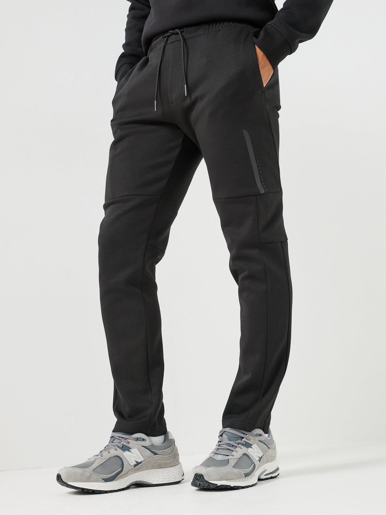 Jack & Jones Gordon Fusion Tapered Performance Joggers - Black