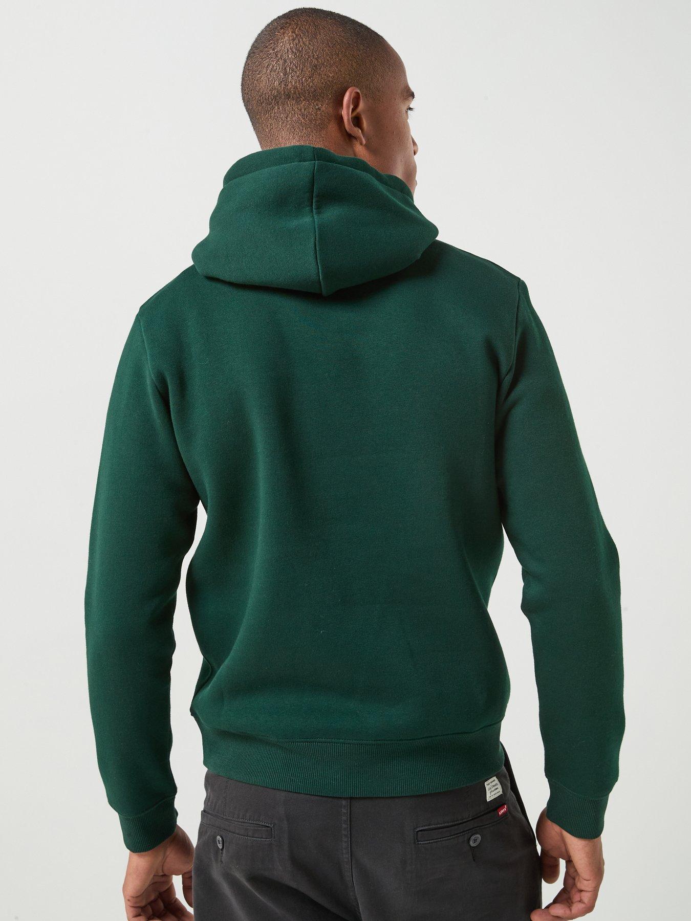 Image 2 of 5 of Jack & Jones Men's Aero Logo Hoodie&nbsp;- Green