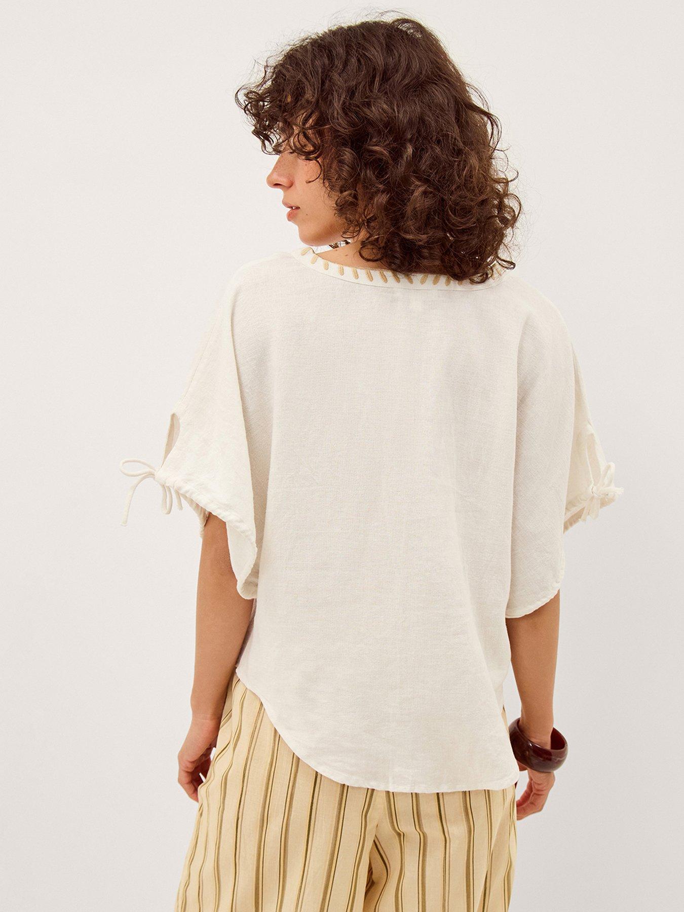 Image 2 of 4 of Monsoon Adela Top - Cream