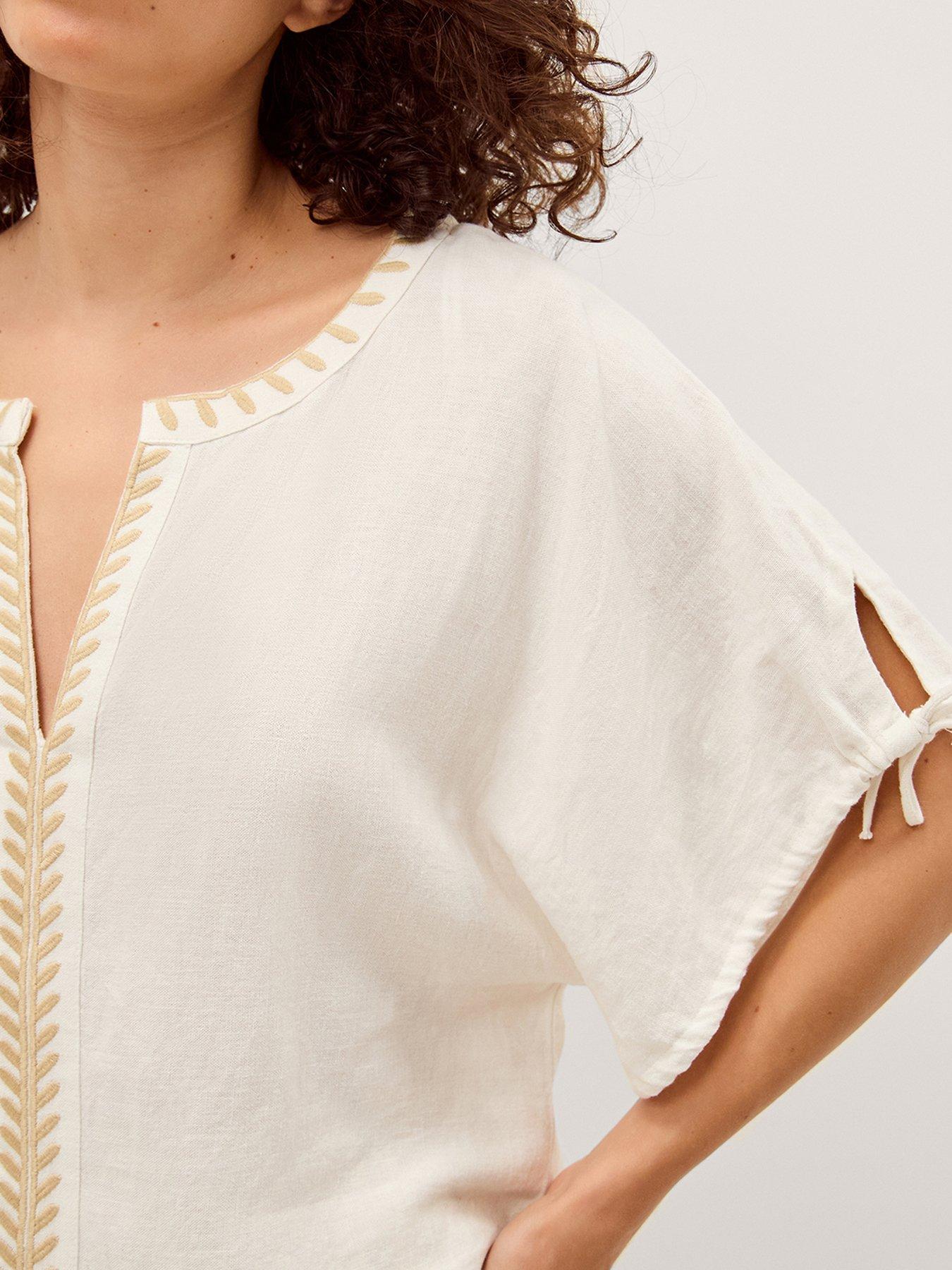 Image 4 of 4 of Monsoon Adela Top - Cream