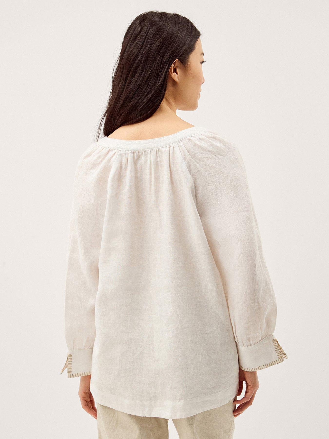 Image 2 of 5 of Monsoon Frida Linen Top