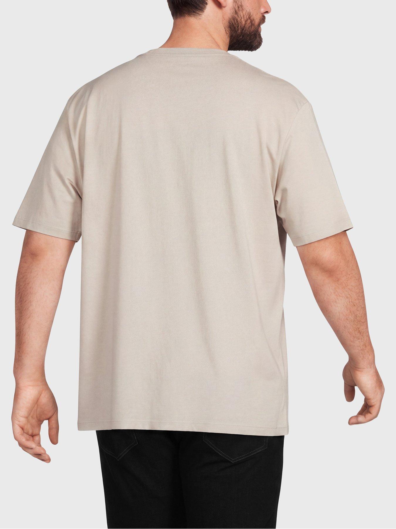 Image 2 of 5 of Jack & Jones Jack &amp; Jones Plus Trace Graphic T-Shirt