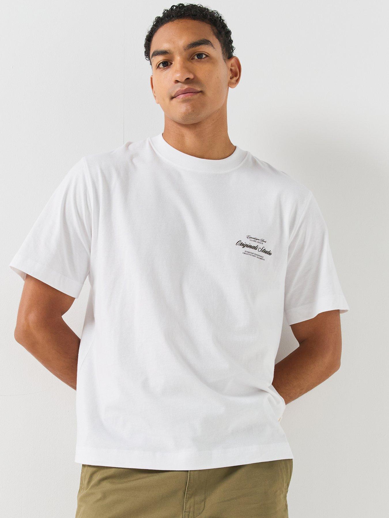 Image 5 of 5 of Jack & Jones Jack &amp; Jones Originals Norrerbro Typo T-Shirt
