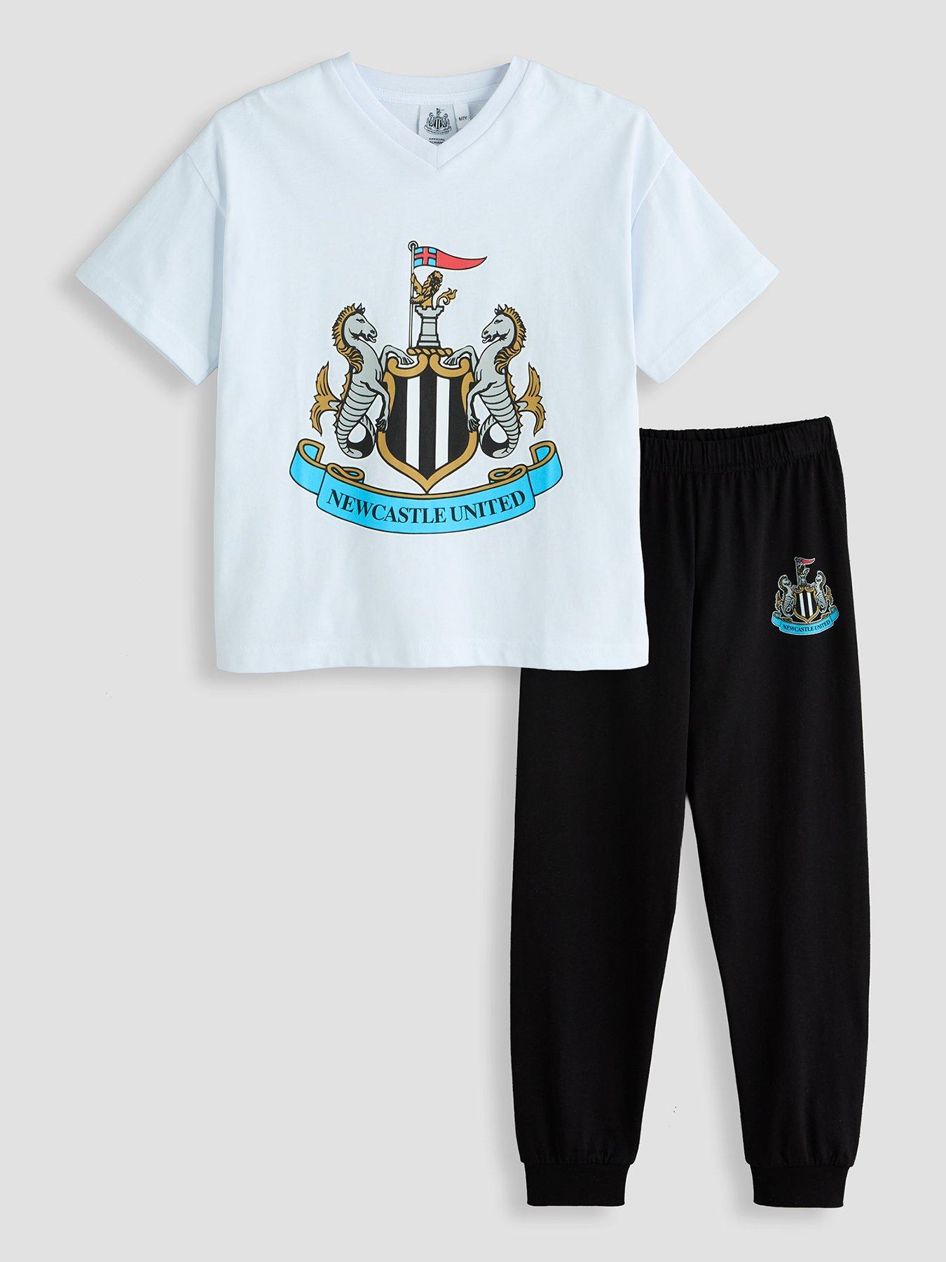 The Very Collection Boys Newcastle United Crest Pyjamas - Black