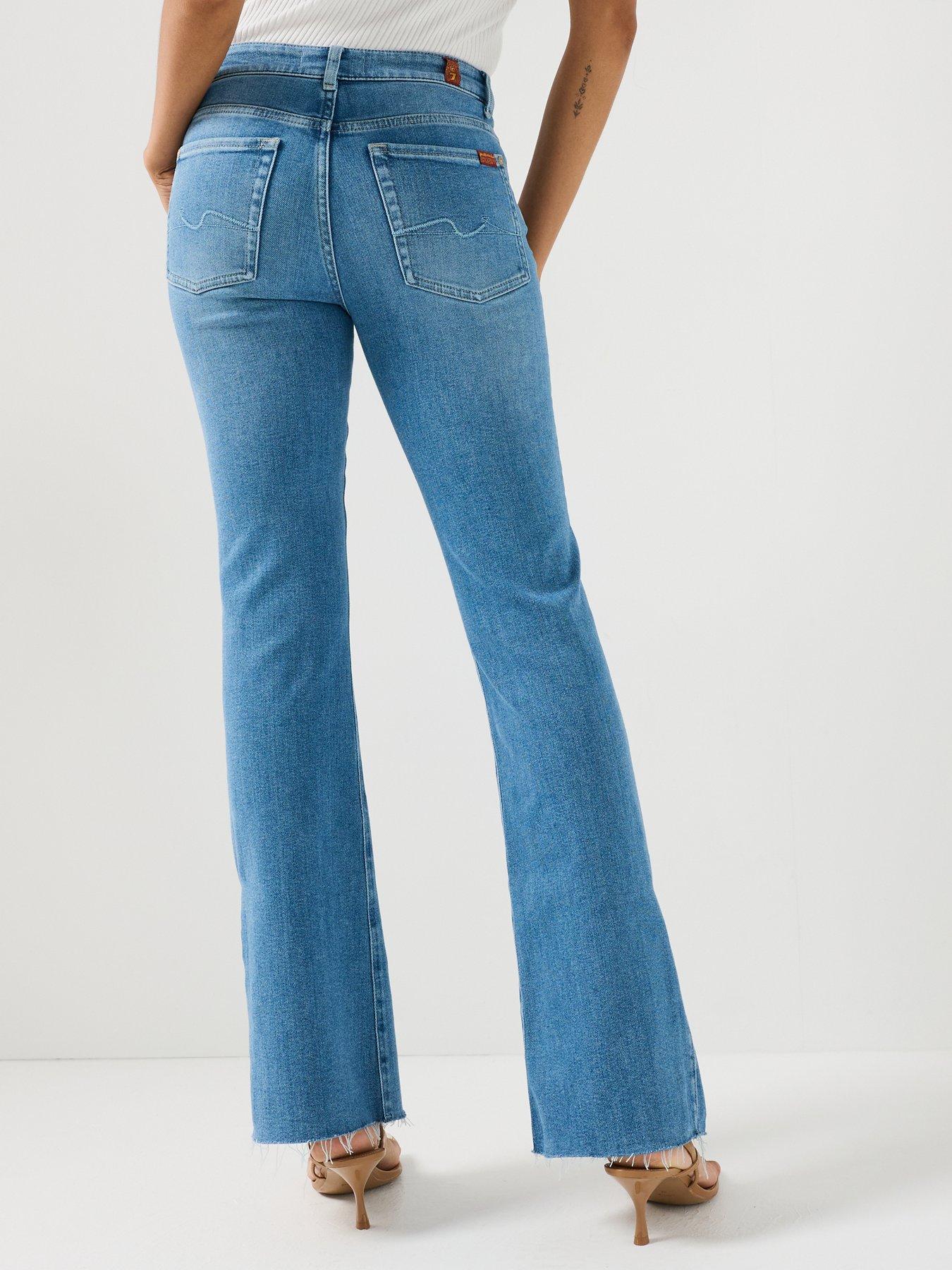 Image 2 of 5 of 7 FOR ALL MANKIND Slim Illusion The Leggy Bootcut Jean - Blue
