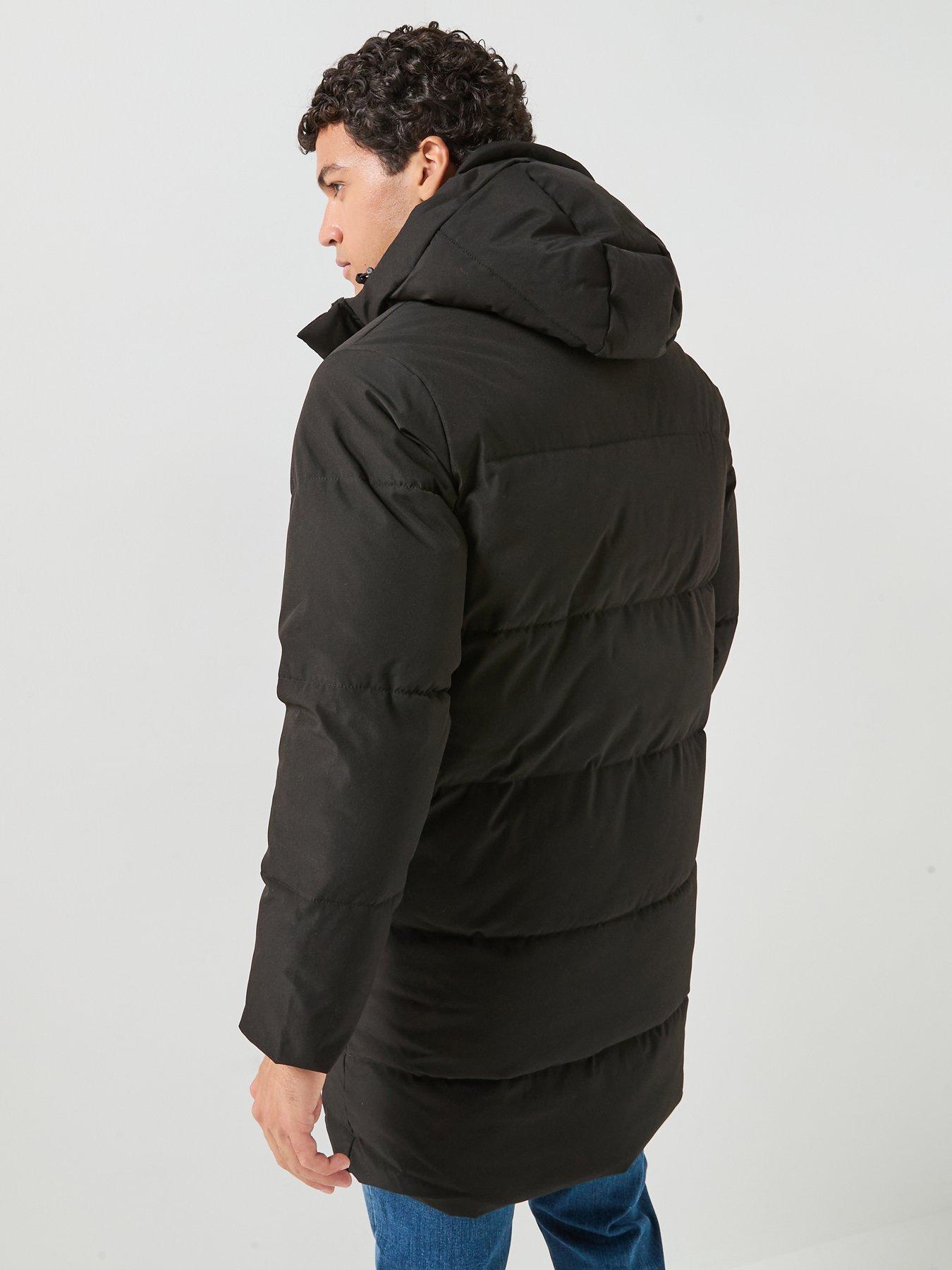 Image 2 of 6 of Jack & Jones Jack &amp; Jones Becks Long Puffer Jacket