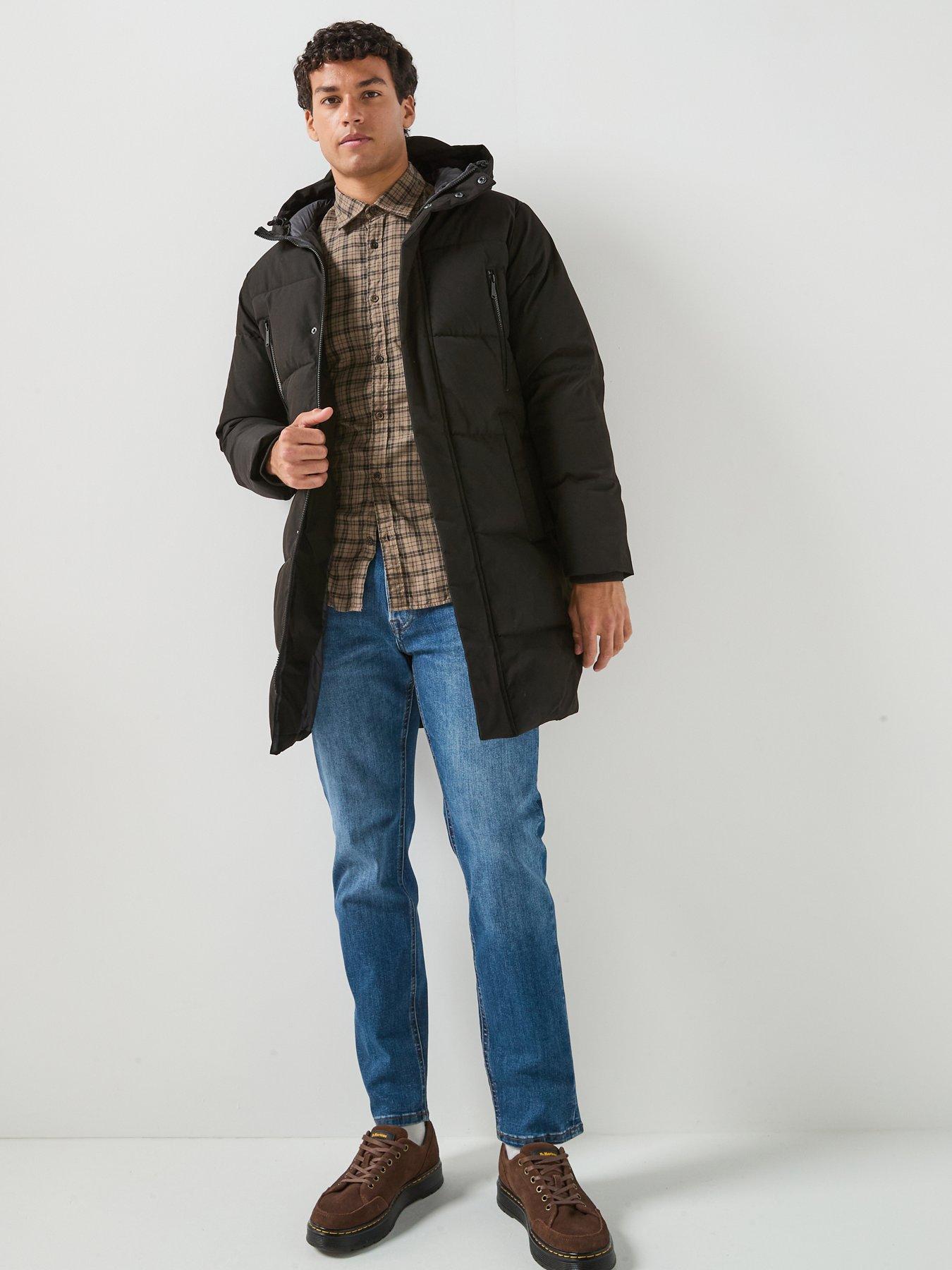 Image 3 of 6 of Jack & Jones Jack &amp; Jones Becks Long Puffer Jacket