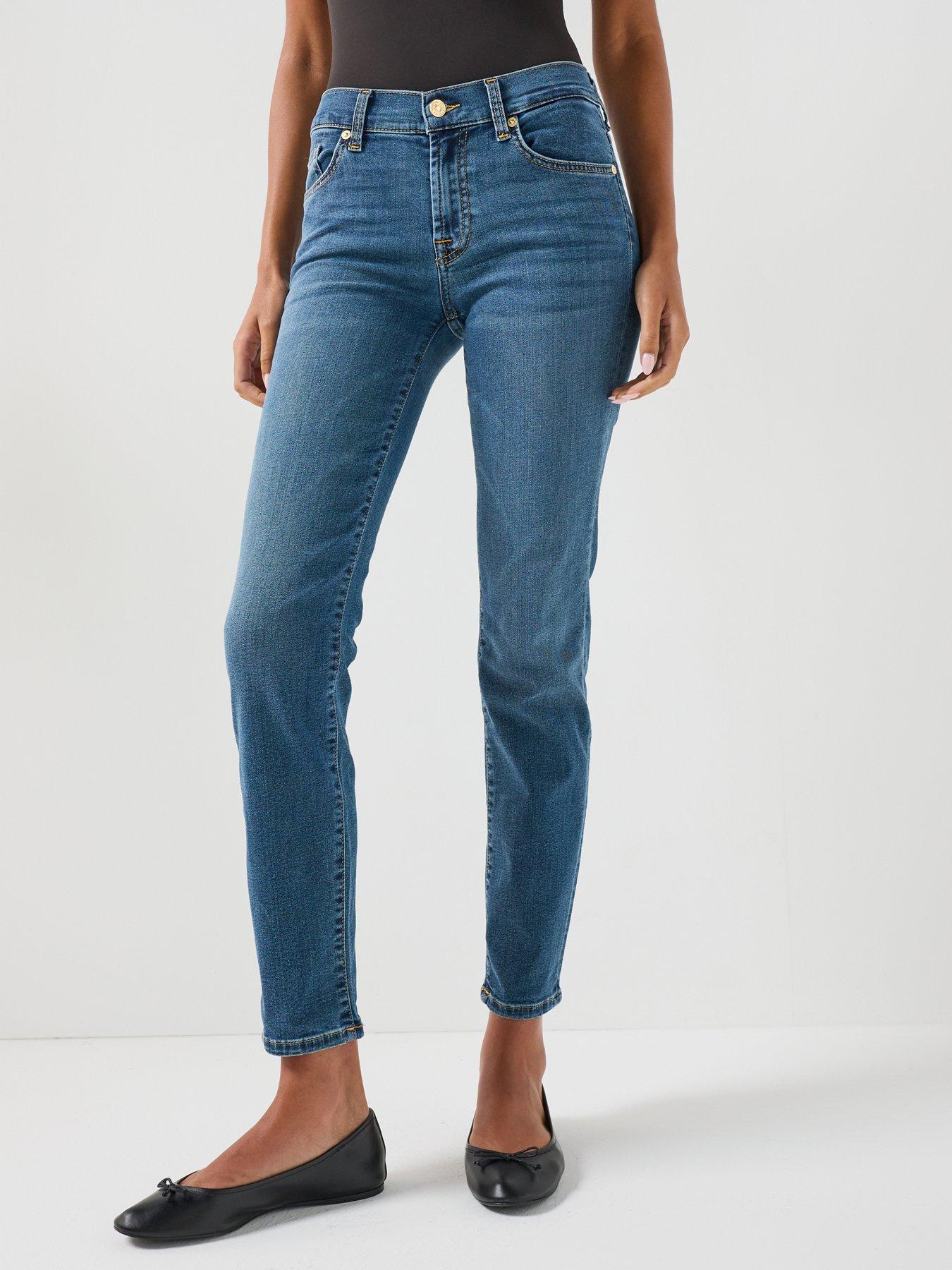 7 FOR ALL MANKIND Roxanne Skinny Jeans - Blue
