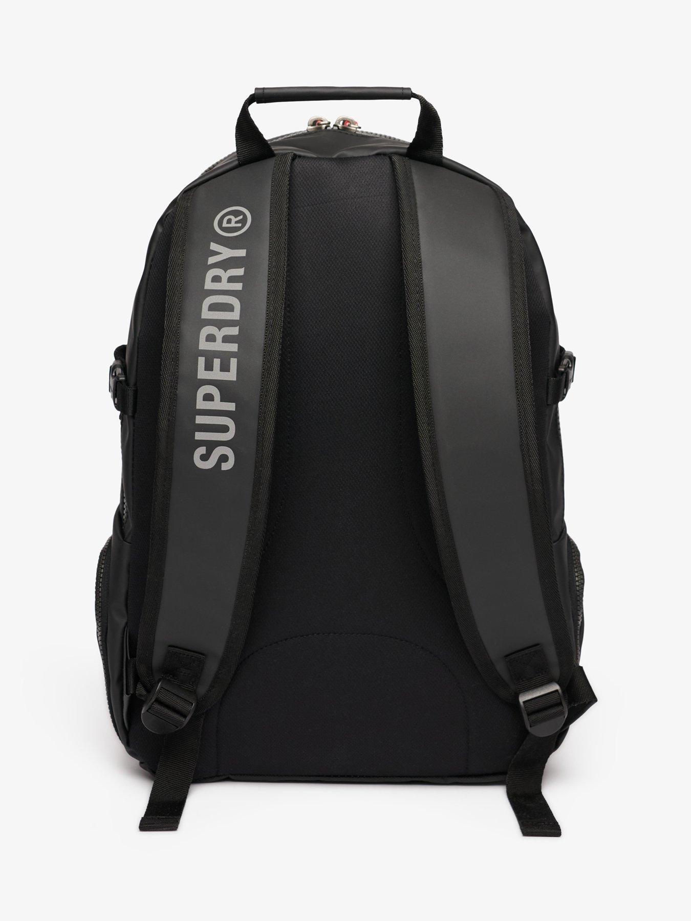 Image 3 of 7 of Superdry Tarp Emb Rucksack - Black