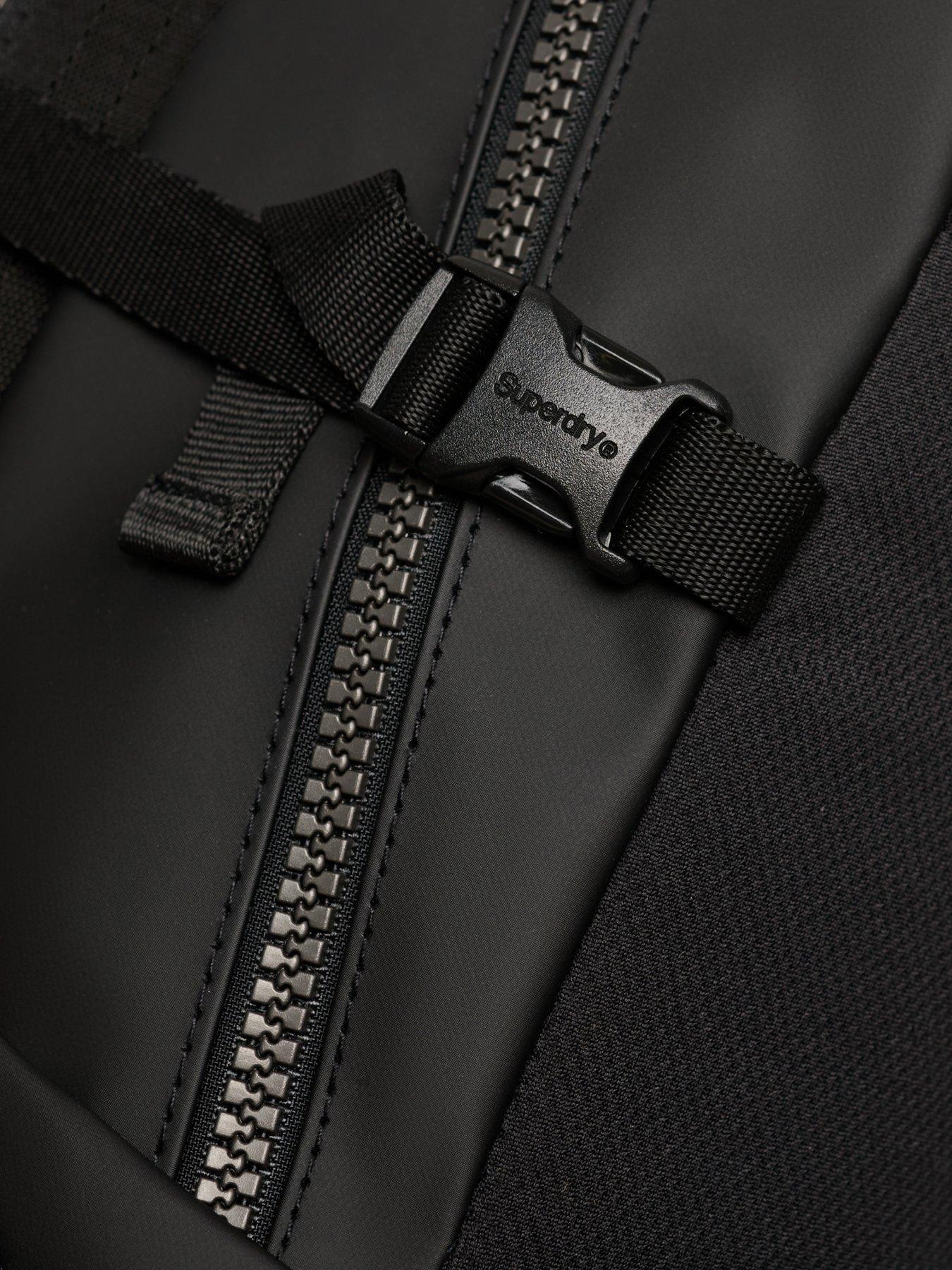 Image 4 of 7 of Superdry Tarp Emb Rucksack - Black