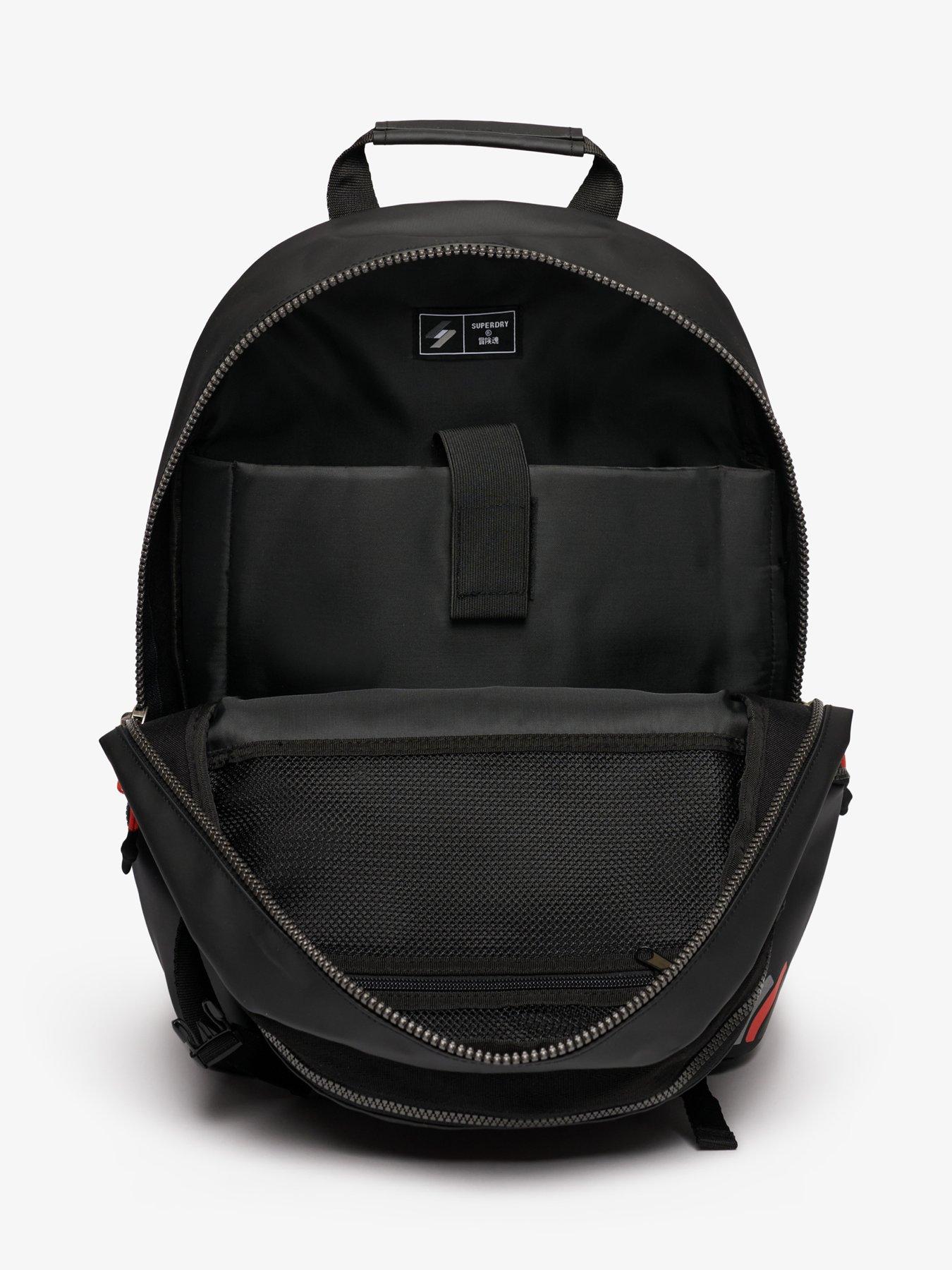 Image 6 of 7 of Superdry Tarp Emb Rucksack - Black