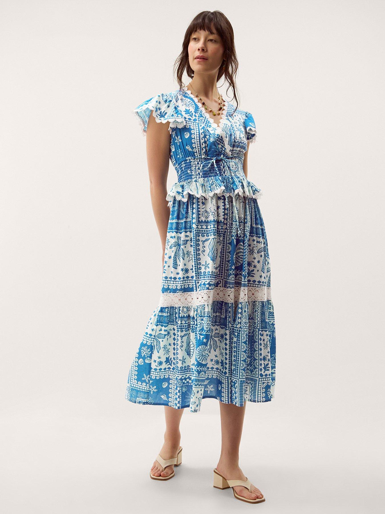 Monsoon Soleil Print Dress