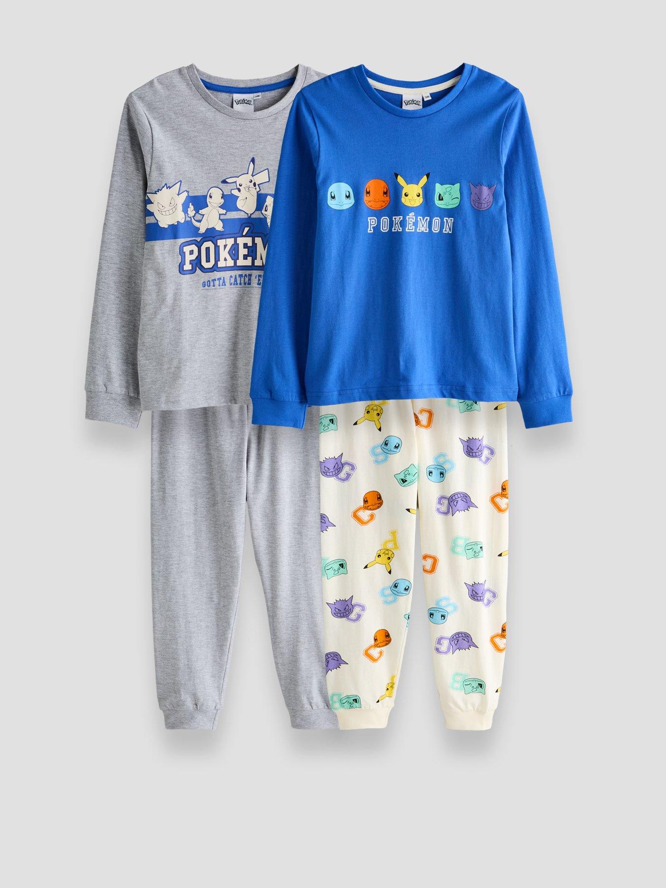 The Very Collection 2Pk Pokemon Pyjamas - Multi in Grey
