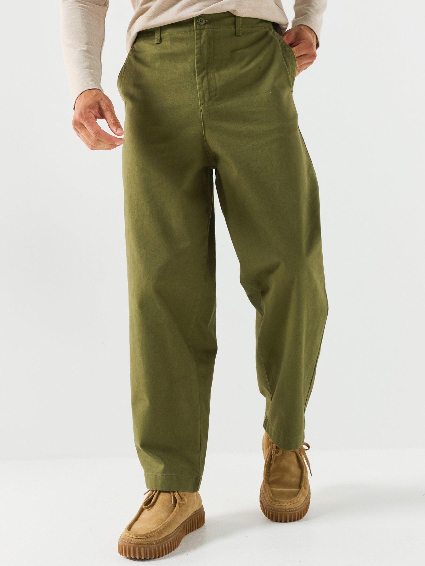 Jack & Jones Evan Elvaro Relaxed Utility Trousers - Khaki