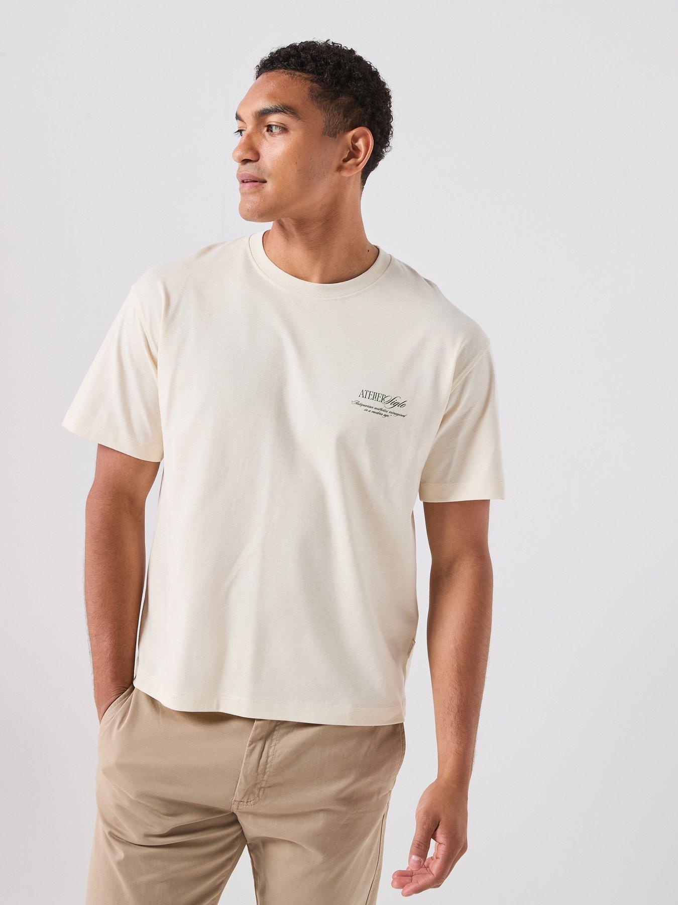 Jack & Jones Salamanca Photo Back Graphic T-Shirt - White