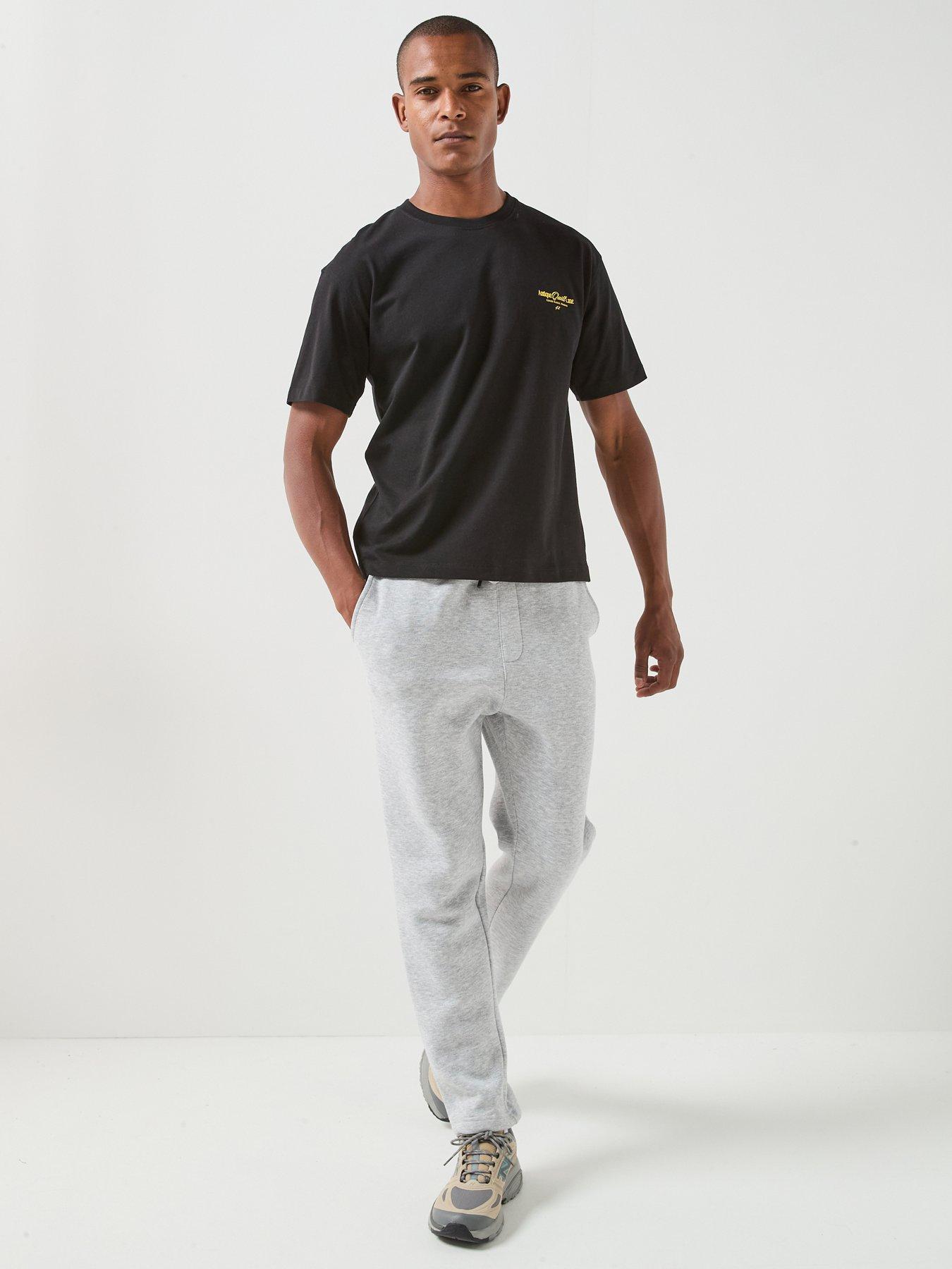 Image 3 of 5 of Jack & Jones Backprintet T-Shirt - Black