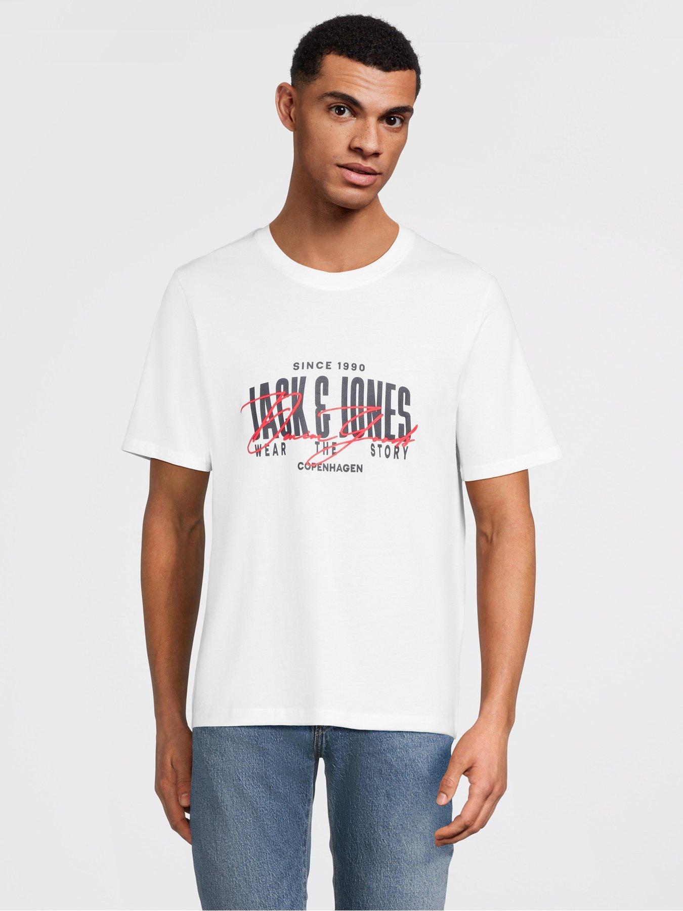 Image 2 of 4 of Jack & Jones Aero Crew Neck 3 Pack T-Shirt - Multi