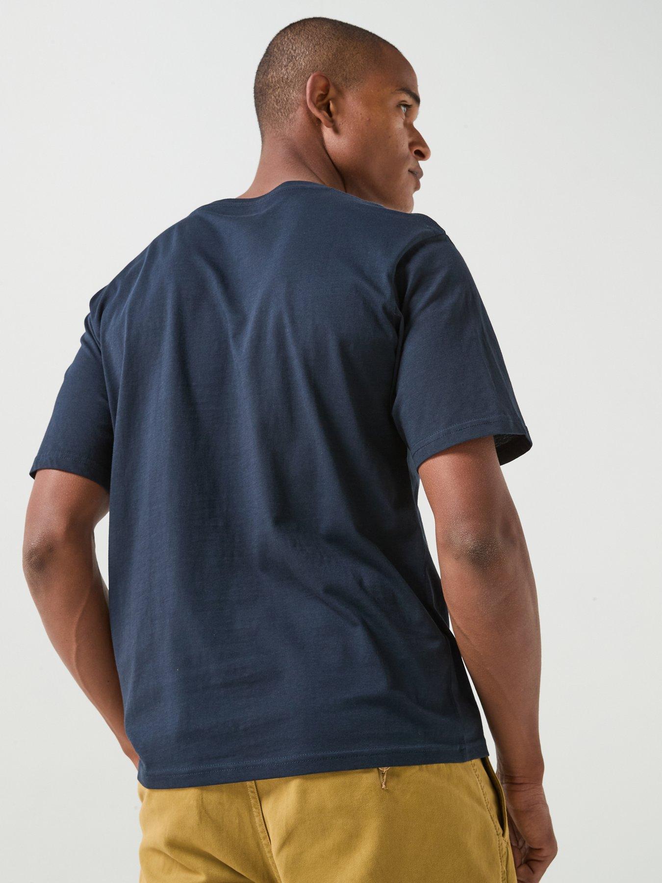 Image 2 of 5 of Jack & Jones Denver Logo T-shirt - Navy