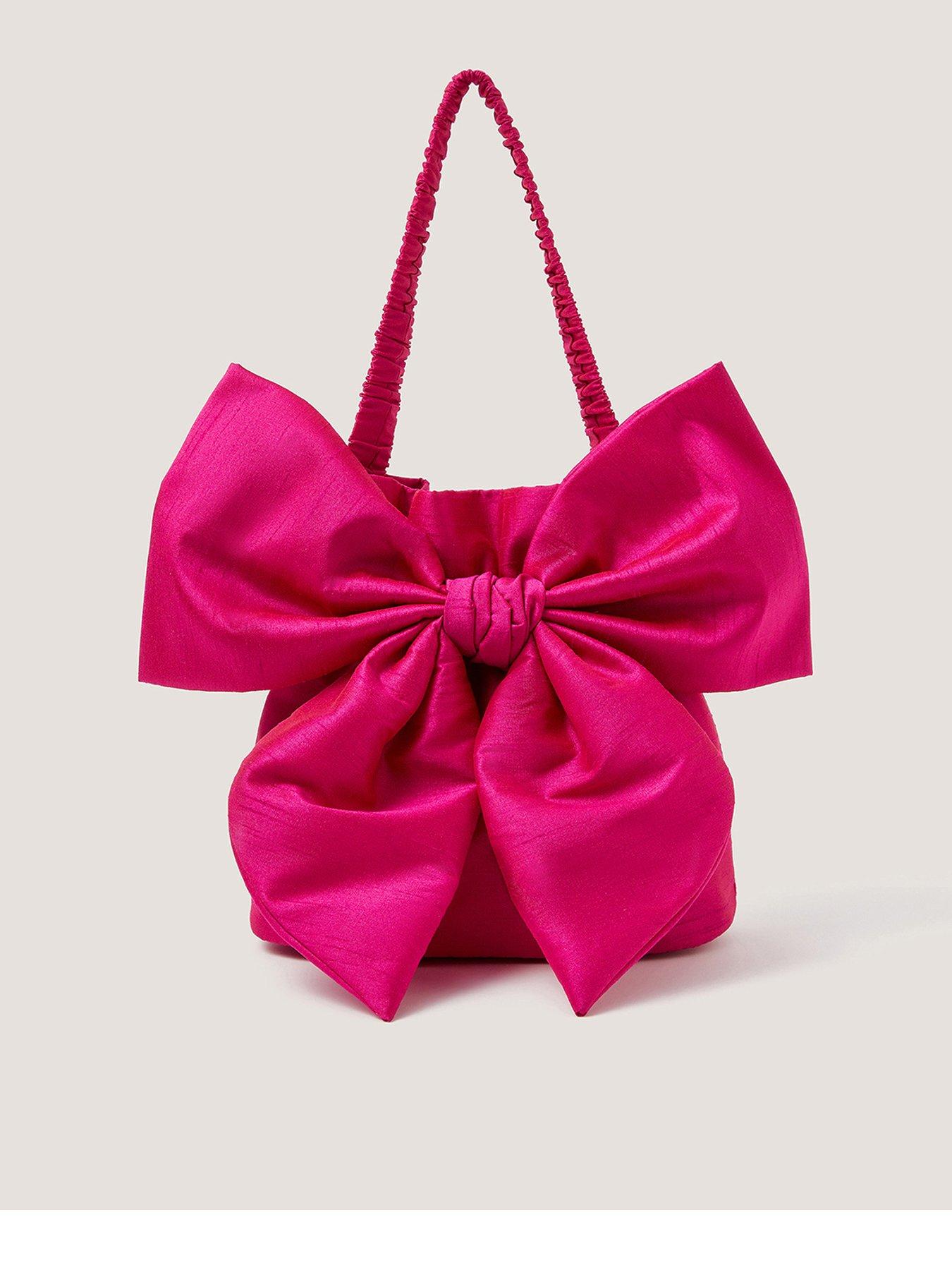 Monsoon Ciri Tafetta Bow Bag