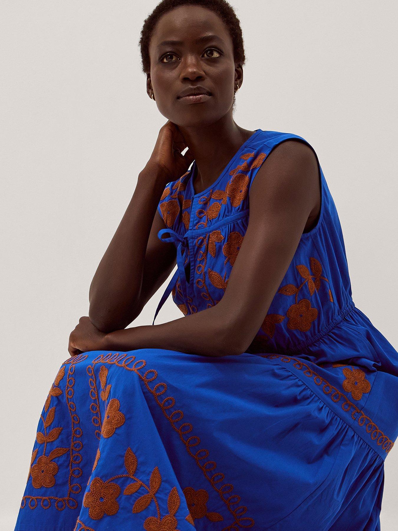 Image 3 of 5 of Monsoon Madison Emb Dress