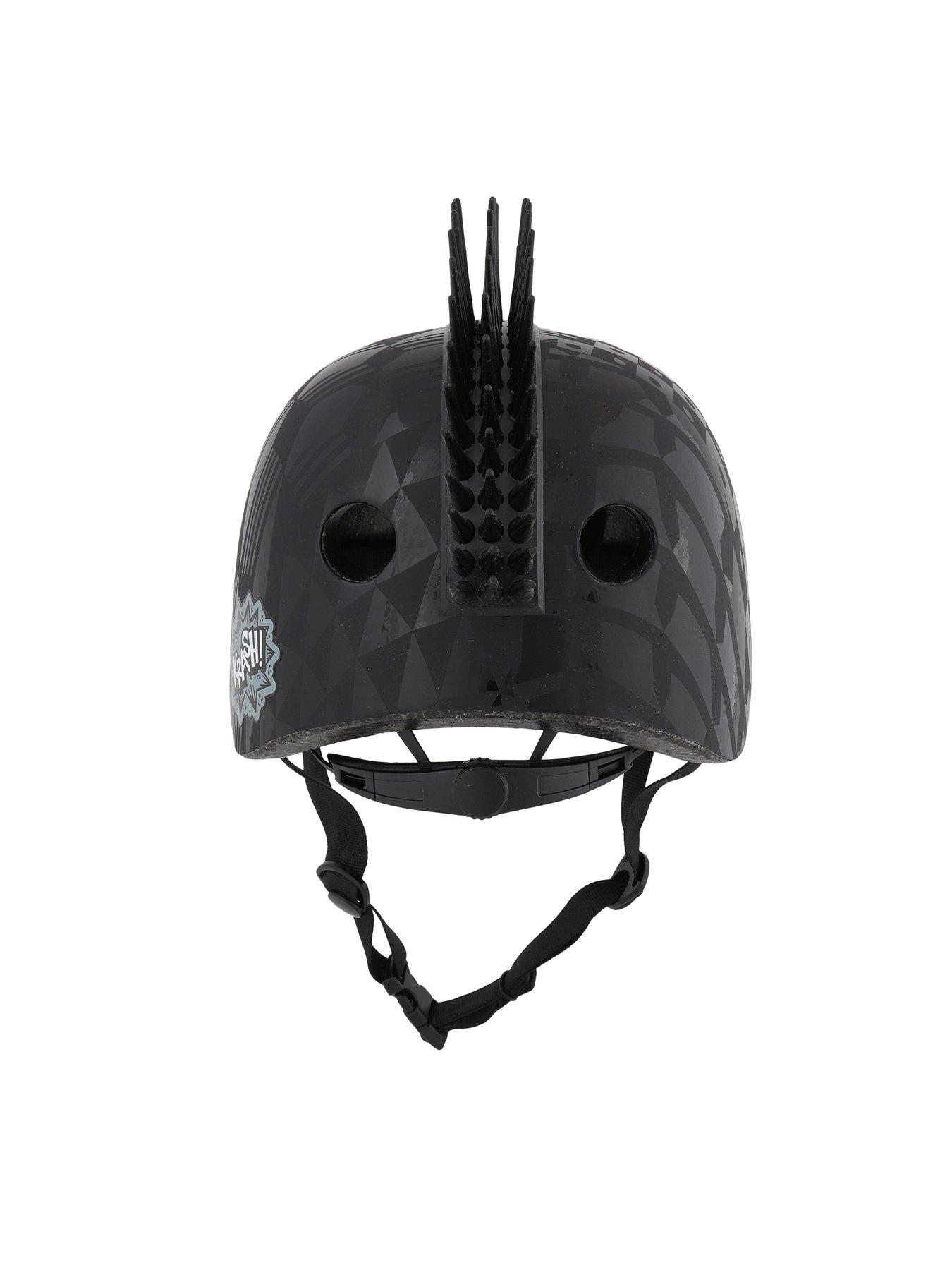 Image 3 of 7 of Krash KRASH CUBE HART BLACK HELMET YOUTH 54-58CMS 8+ YEARS
