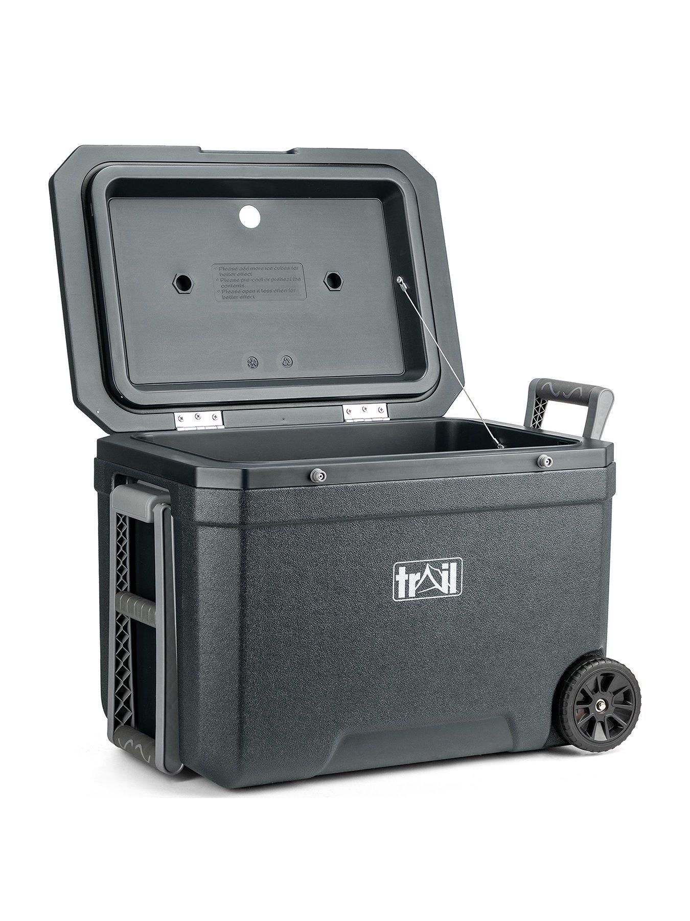 Trail 45L Wheeled Cool Box - Dark Grey