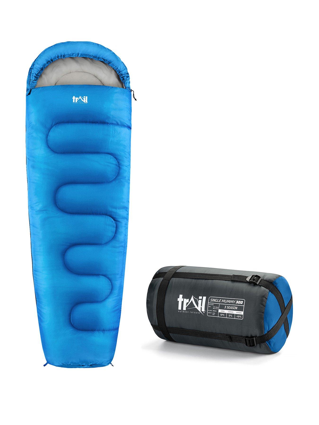 trail-mummy-sleeping-bag-300gsm-bluefront