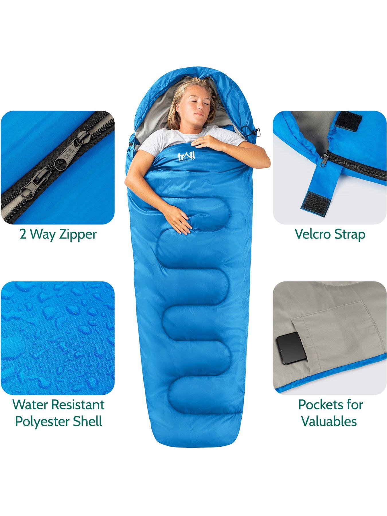 trail-mummy-sleeping-bag-300gsm-bluedetail