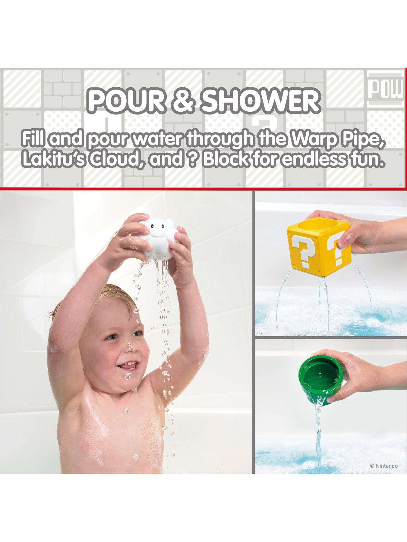 Image 2 of 8 of Mario My Mario Pour & Nest Bath Toy Set