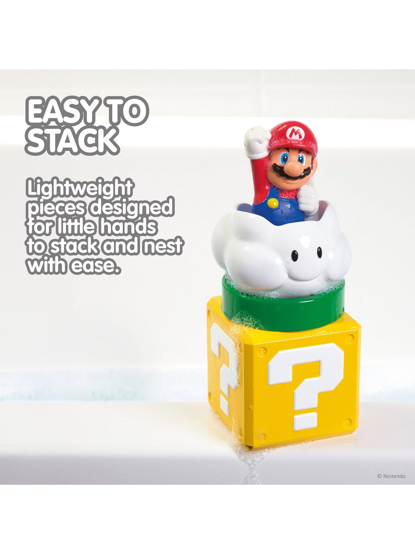 Image 6 of 8 of Mario My Mario Pour & Nest Bath Toy Set