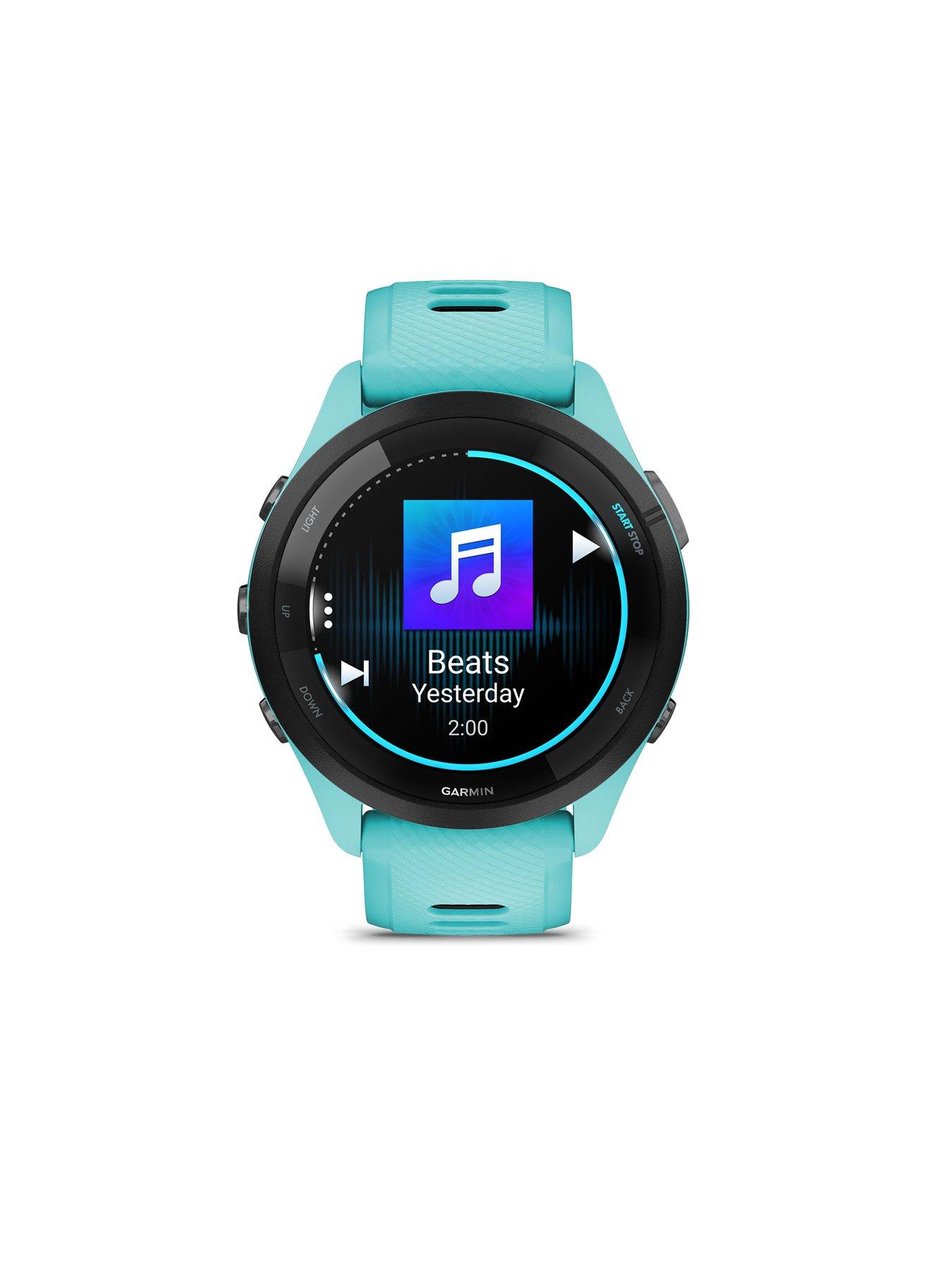 Image 6 of 7 of Garmin Forerunner 265 Music, Aqua