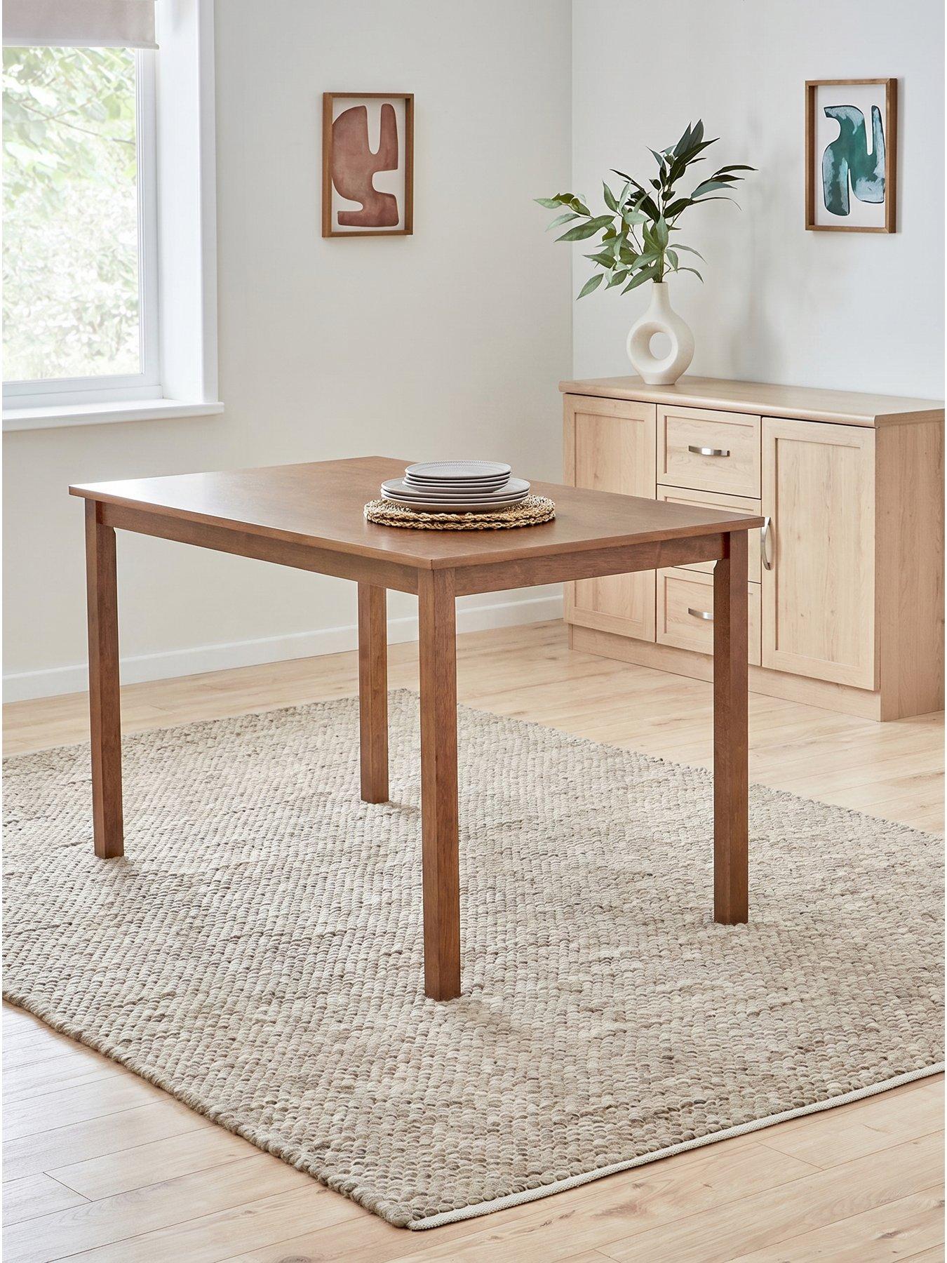 The Very Collection Primo Walnut 120cm Dining Table
